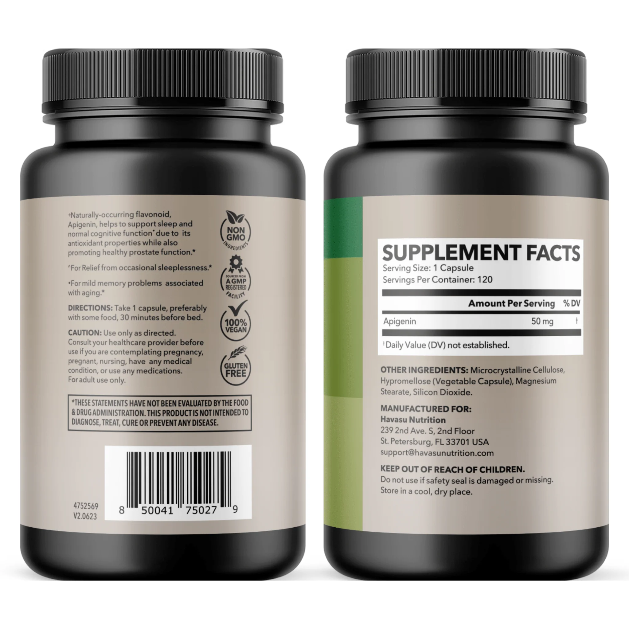 Havasu Nutrition Apigenin Capsules