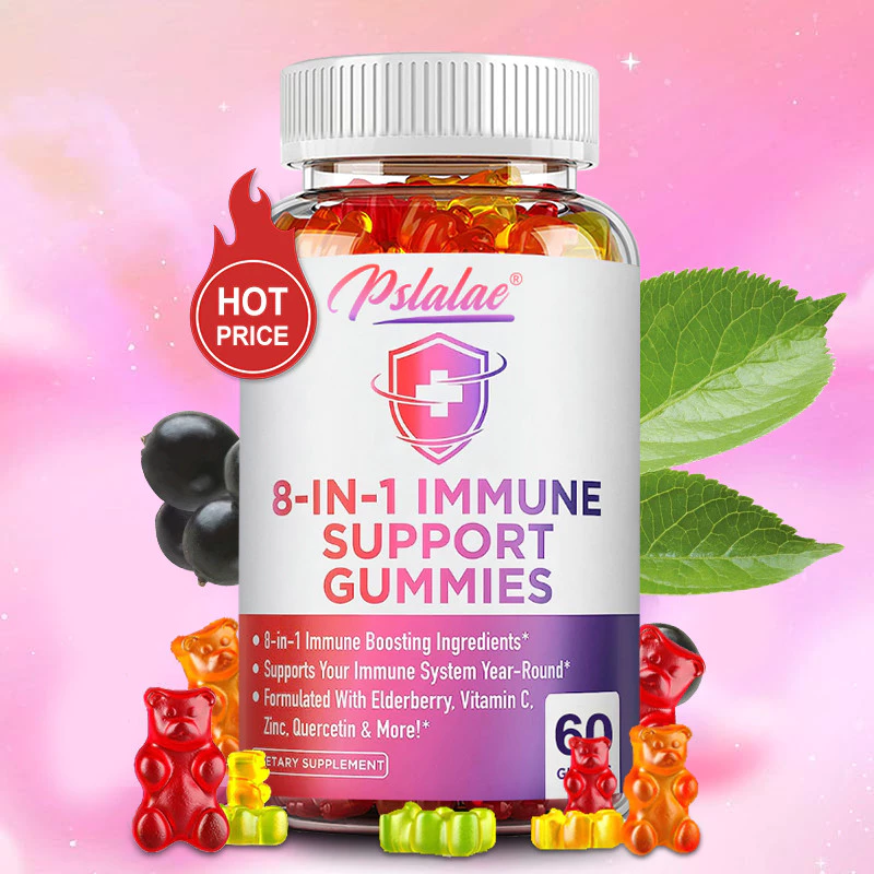 Pslalae 8-in-1 Immune Support Gummies