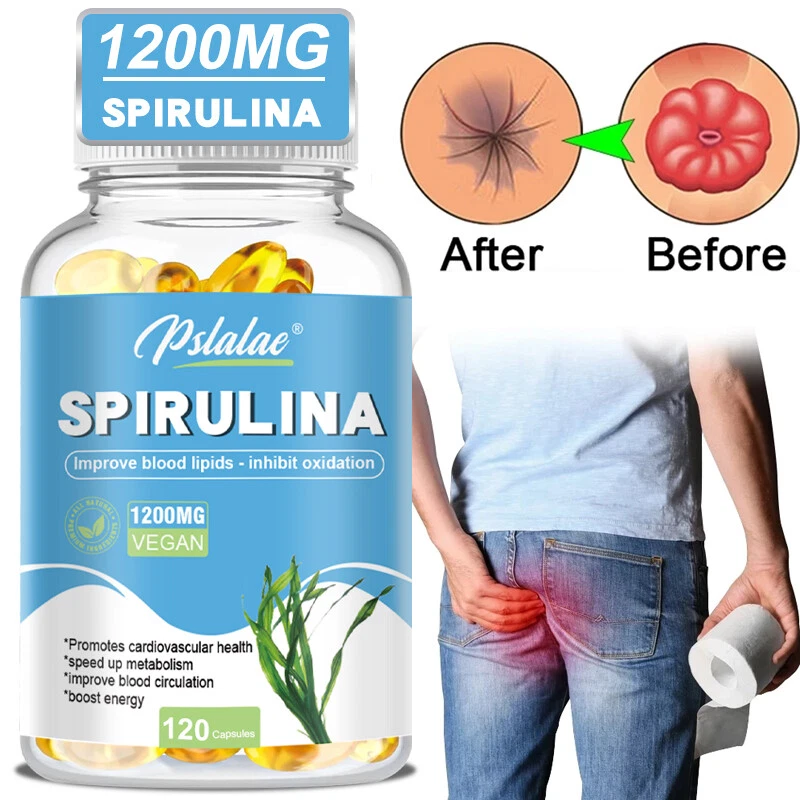 Pslalae Spirulina Capsules