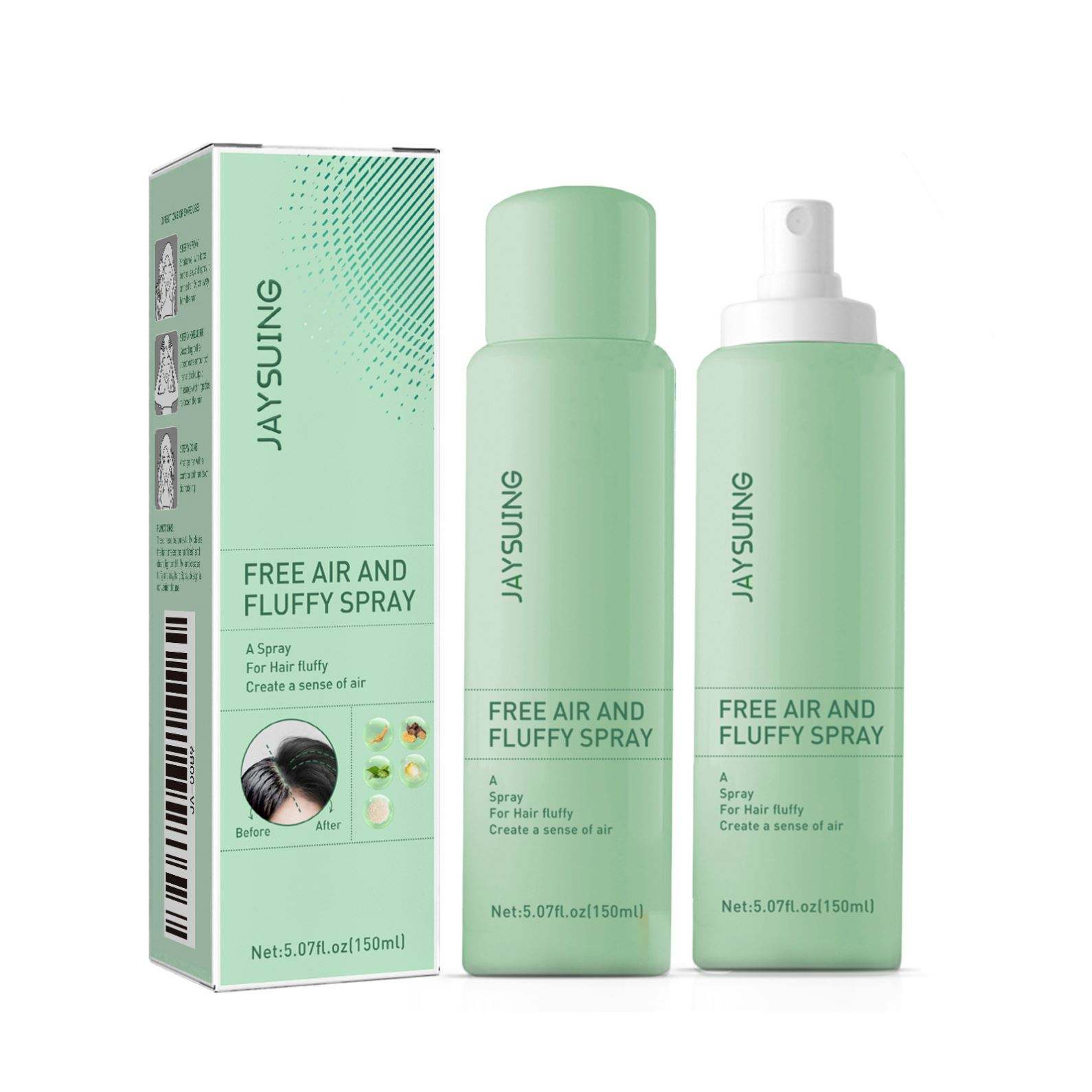 Jaysuing Hair Fluffy Dry Spray