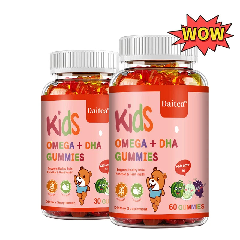Daitea Kids Omega + Dha Gummies