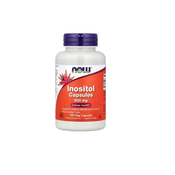 Now Foods Inositol Capsules 500 mg Cellular Health 100 Capsules