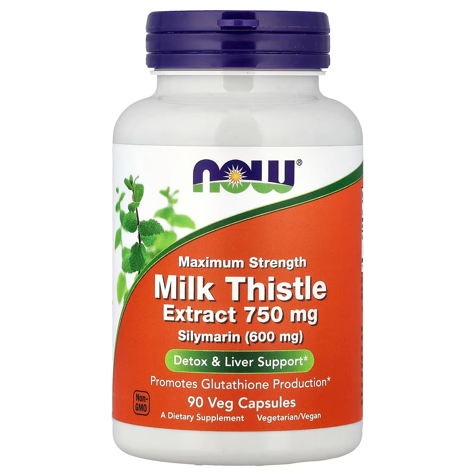 NOW Foods Milk Thistle Extract 750 mg 90  Capsules