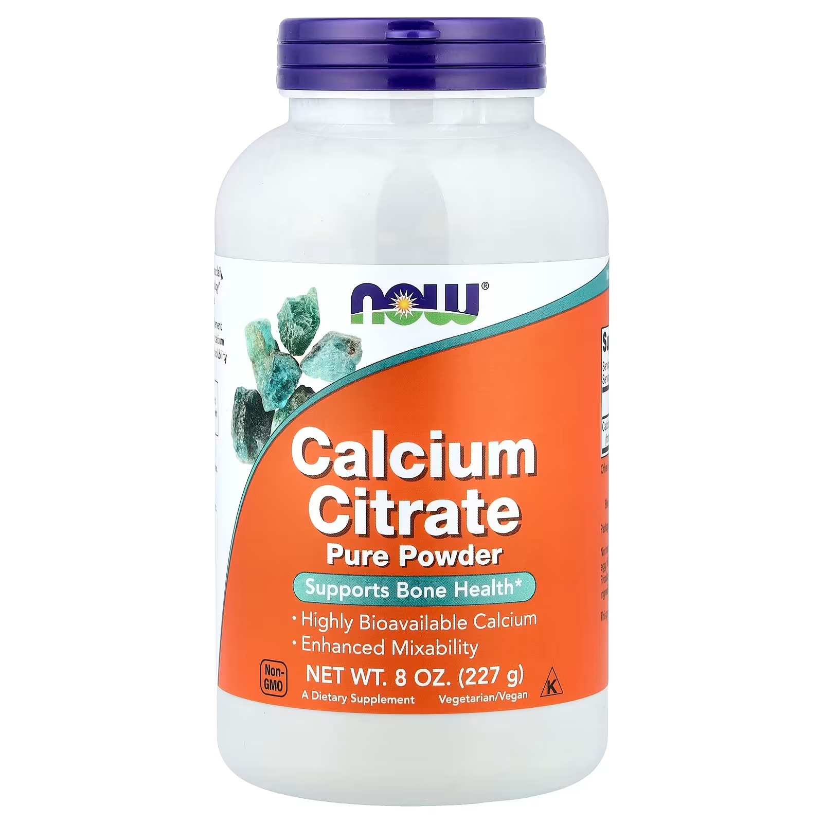 NOW Foods Calcium Citrate Pure Powder 227 g