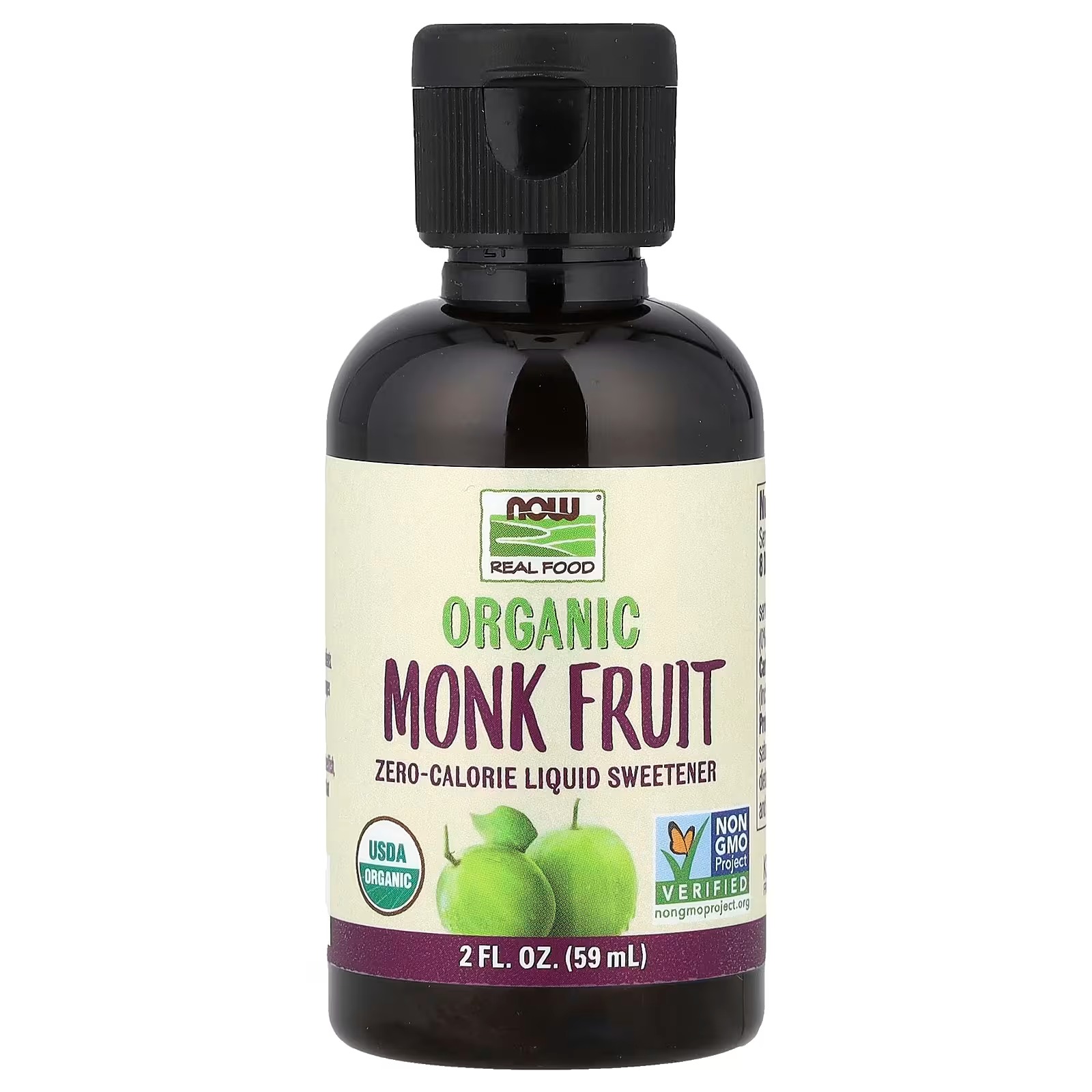 Now Foods organic monk fruit liquid sweetener 59 ml