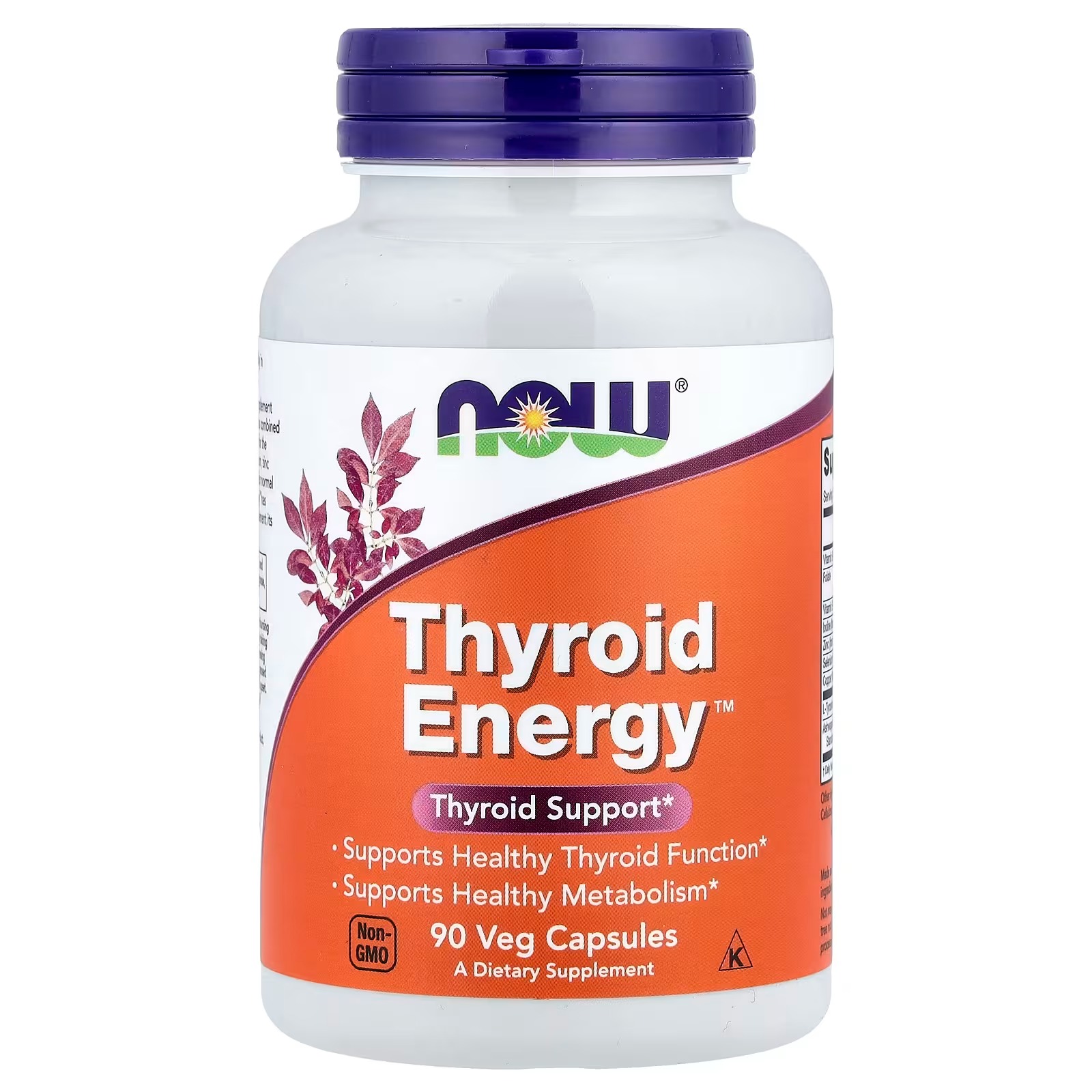 NOW Foods Thyroid Energy™Thyroid Support  90 Capsules