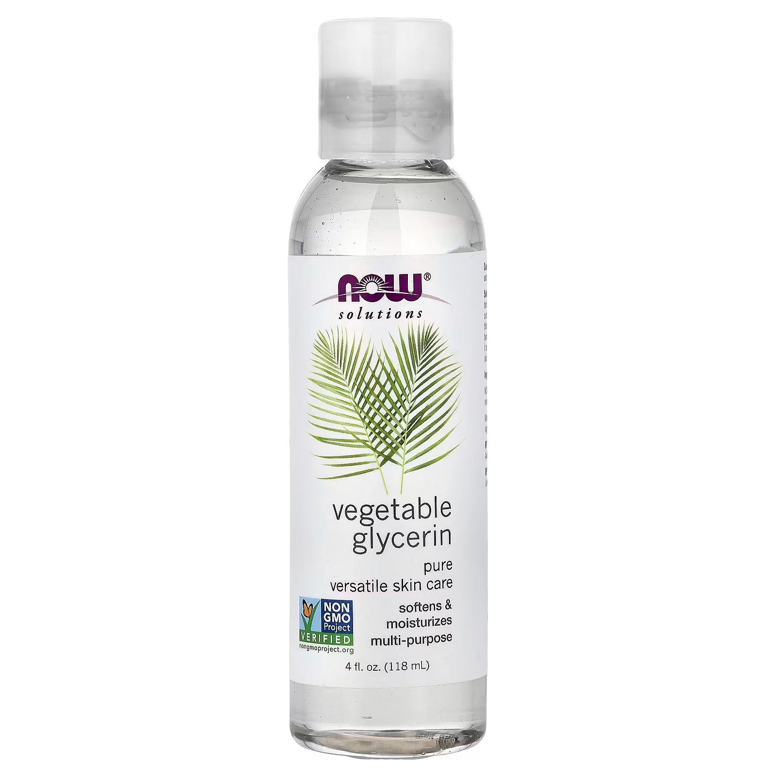 NOW Foods Vegetable Glycerin Pure Versatile Skin Care 118 ml