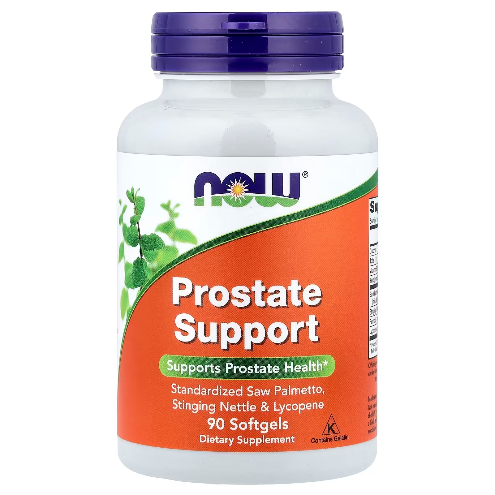 NOW Foods Prostate Support Supports Prostate Health 90 Softgels