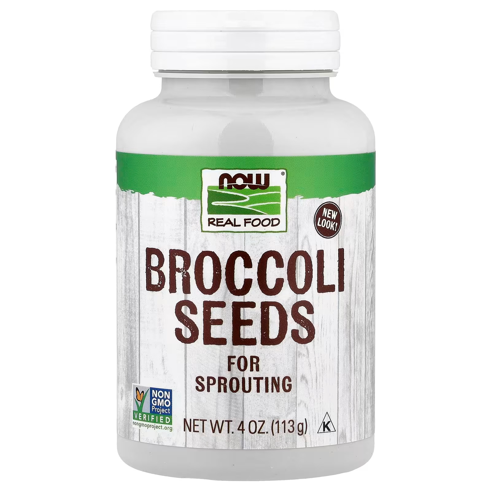 NOW Foods Real Food Broccoli Seeds For Sprouting 113 g