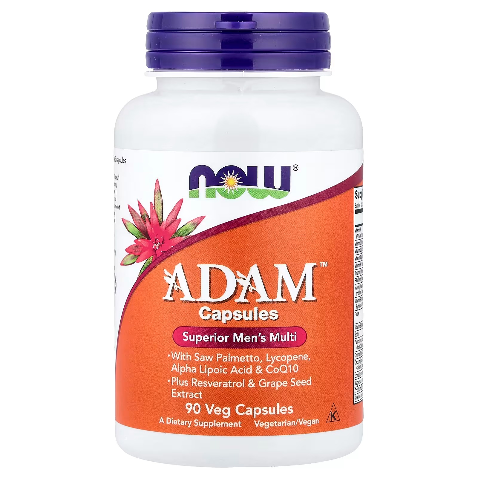 NOW Foods ADAM™ Superior Men's Multi 90  Capsules