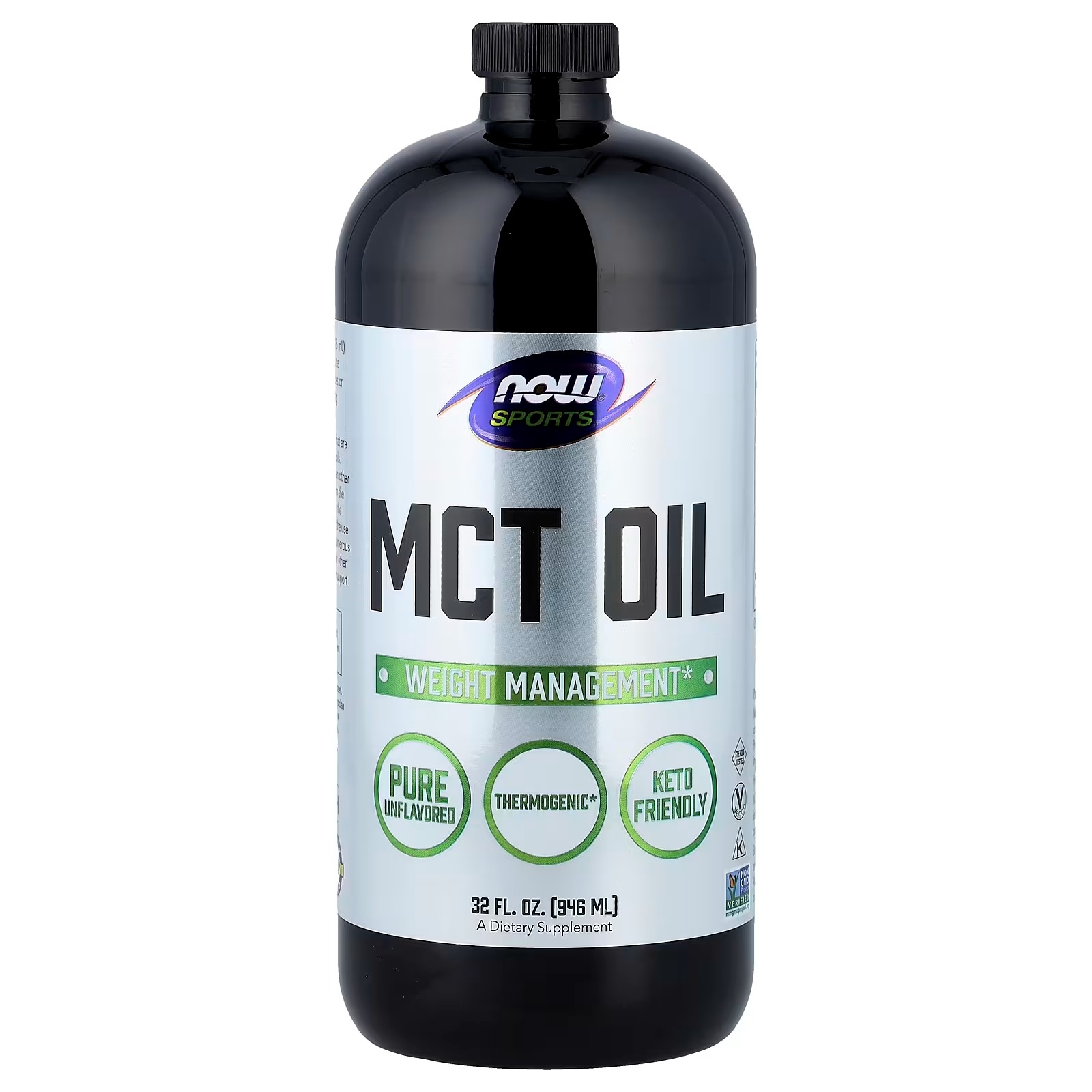 NOW Foods Sports, MCT Oil Unflavored (946 ml)
