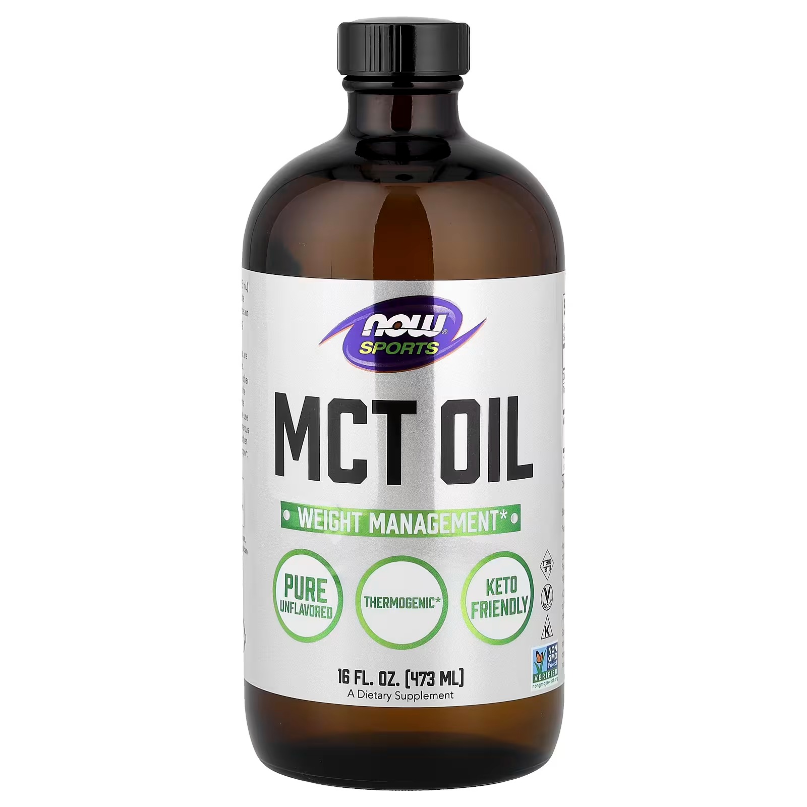 NOW Foods Sports MCT Oil Unflavored (473 ml)
