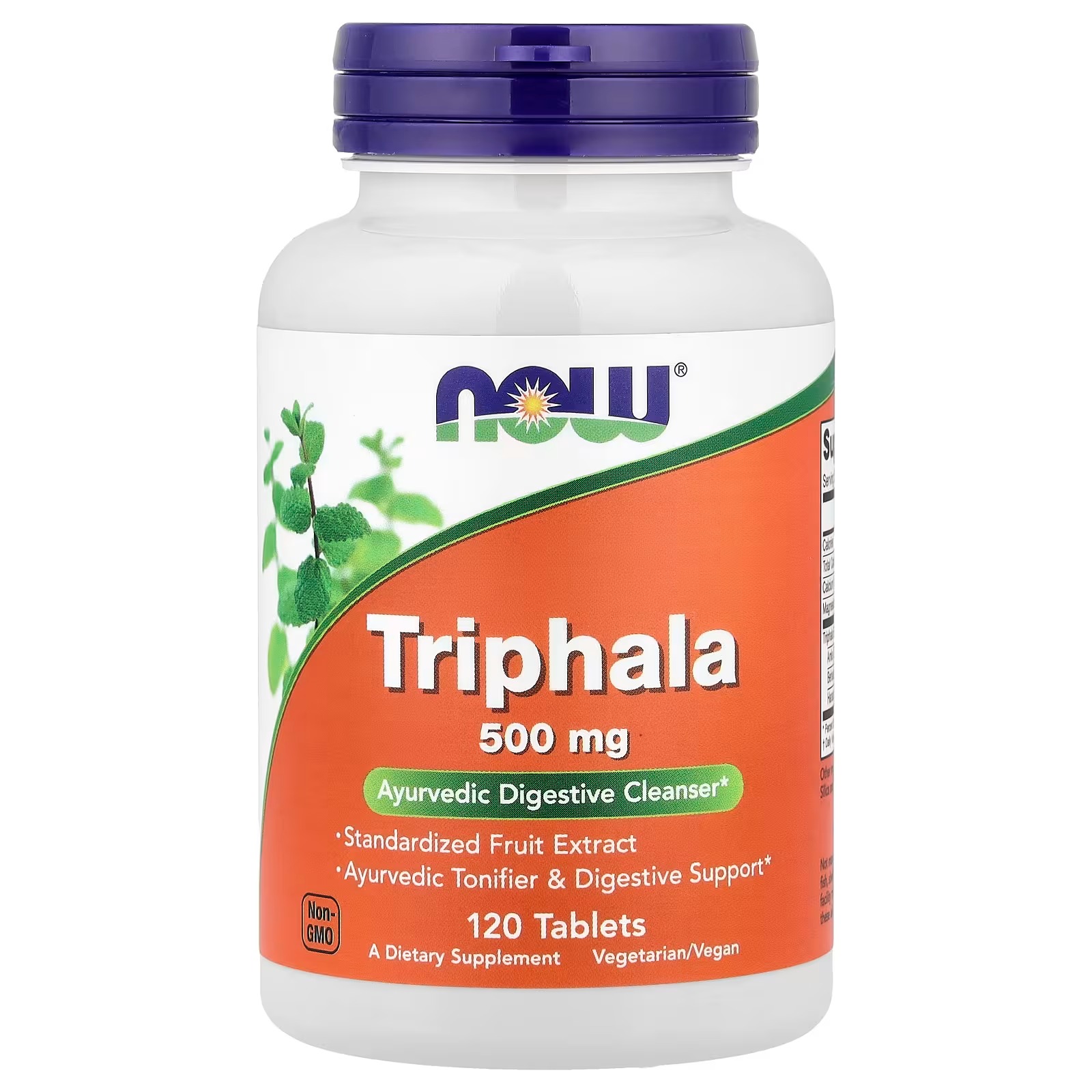 NOW Foods Triphala Standardized Fruit Extract 120 Tablets