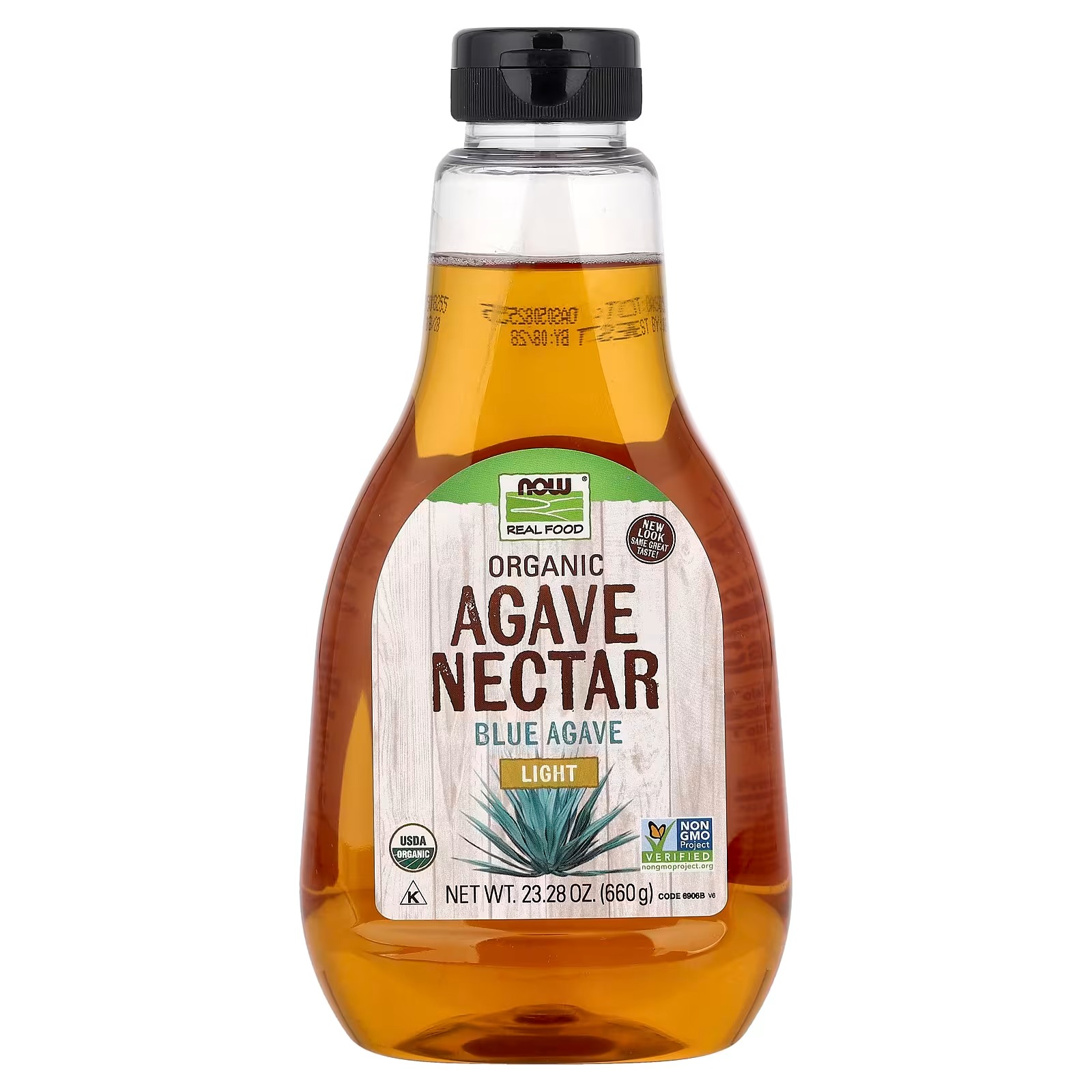 NOW Foods Real Food Organic Agave Nectar Light  (660 g)