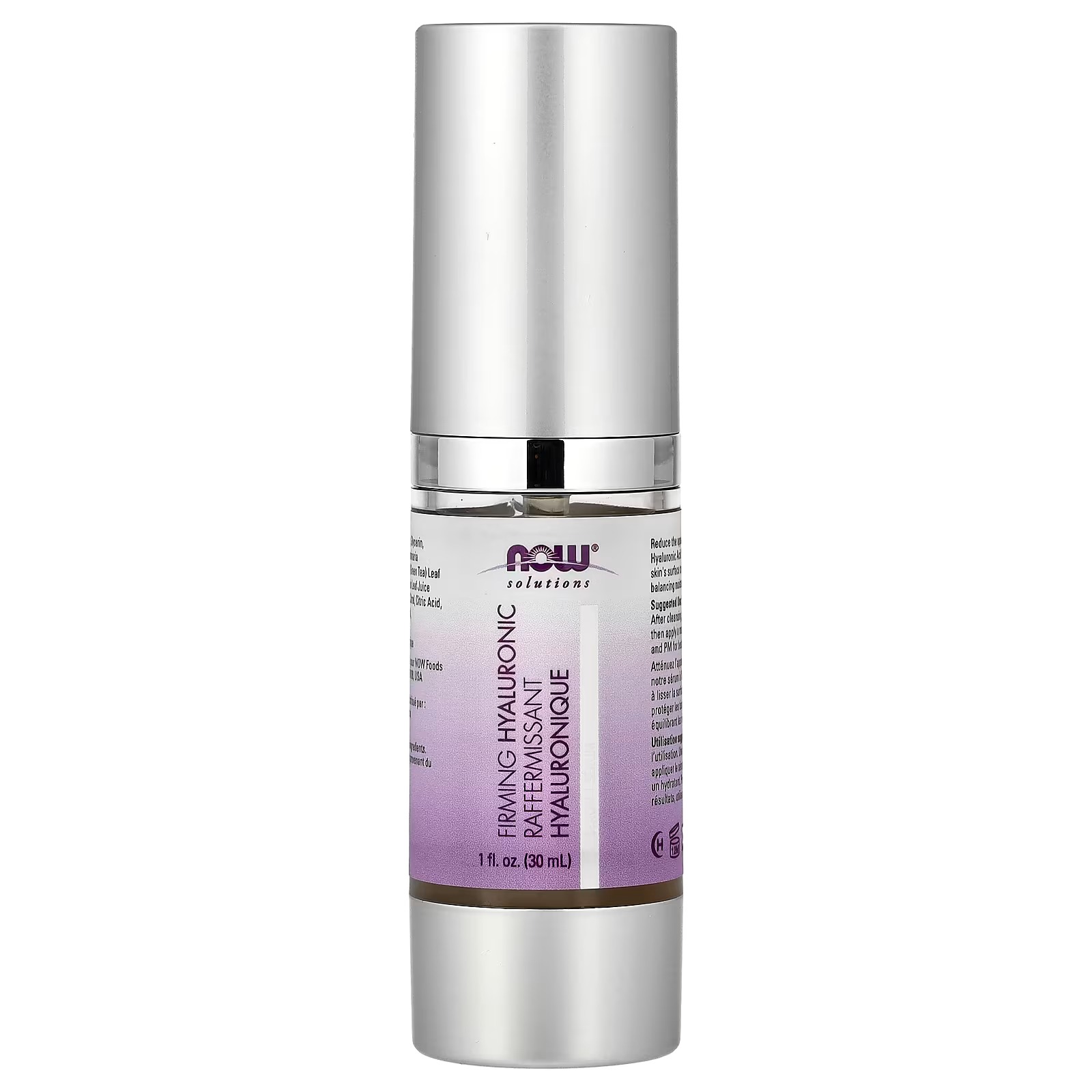 NOW Foods, Solutions Firming Hyaluronic Acid Serum (30 ml)
