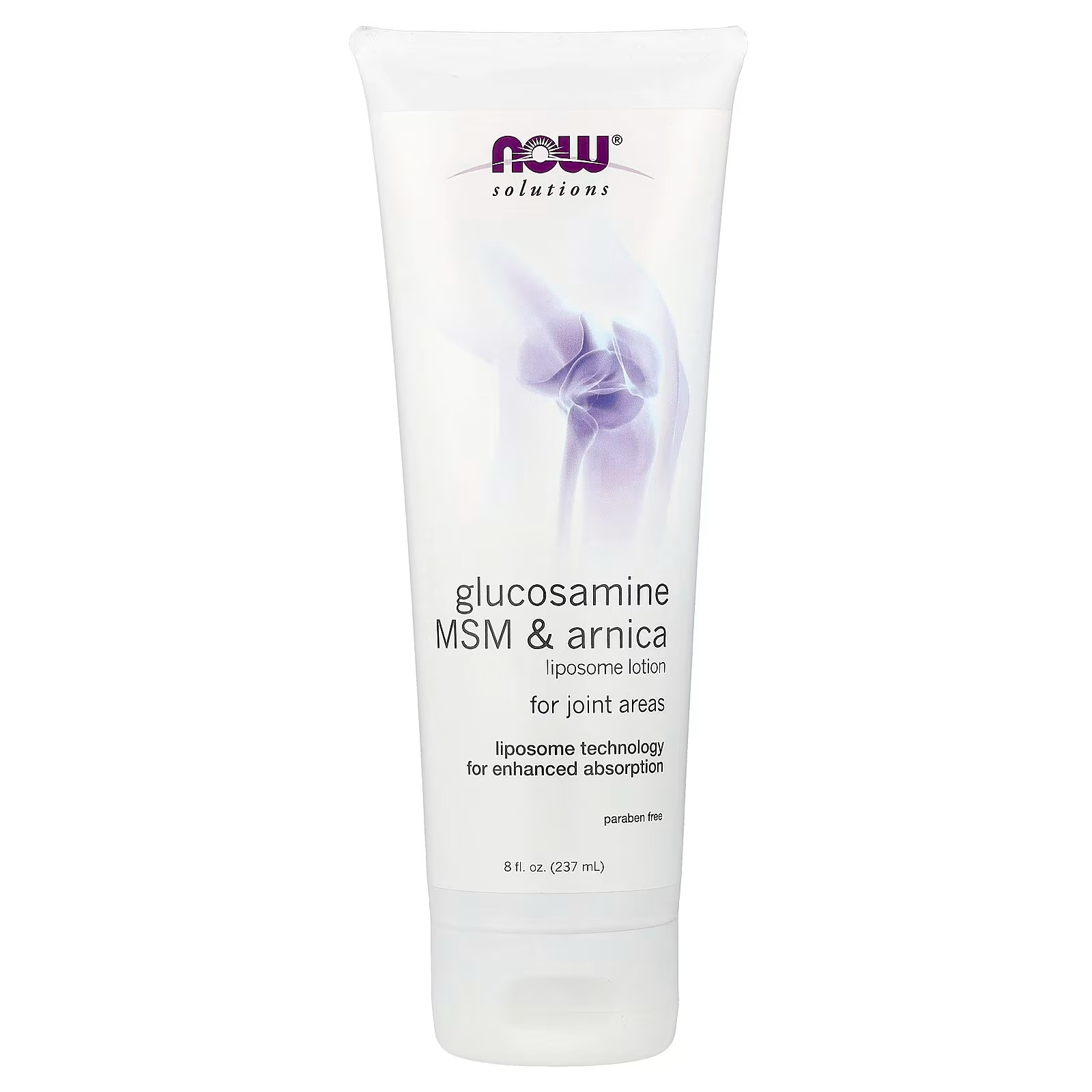 NOW Foods Solutions Glucosamine MSM & Arnica Liposome Lotion (237 ml)