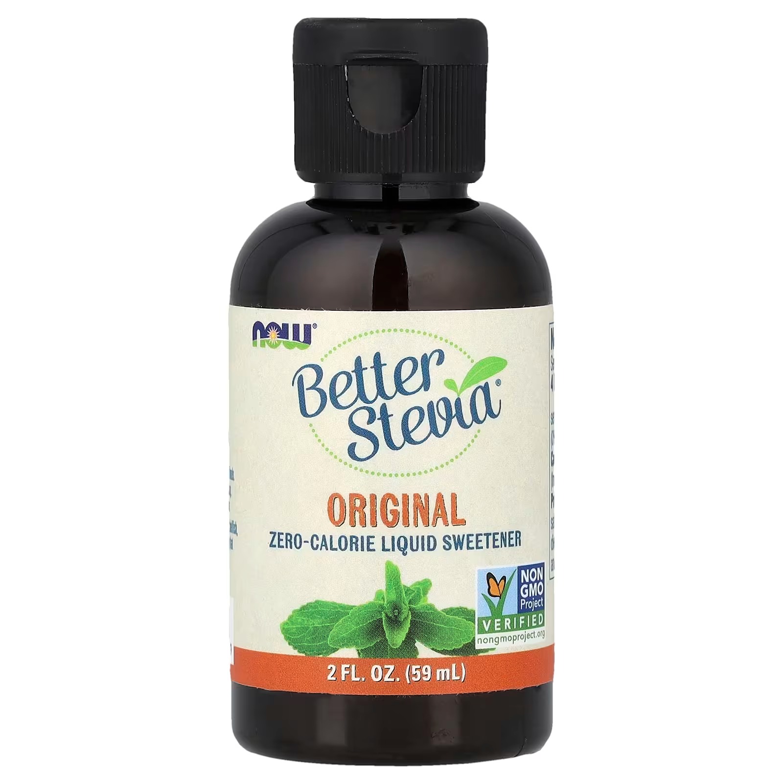 NOW Foods Better Stevia® Zero-Calorie Liquid Sweetener Original (59 ml)