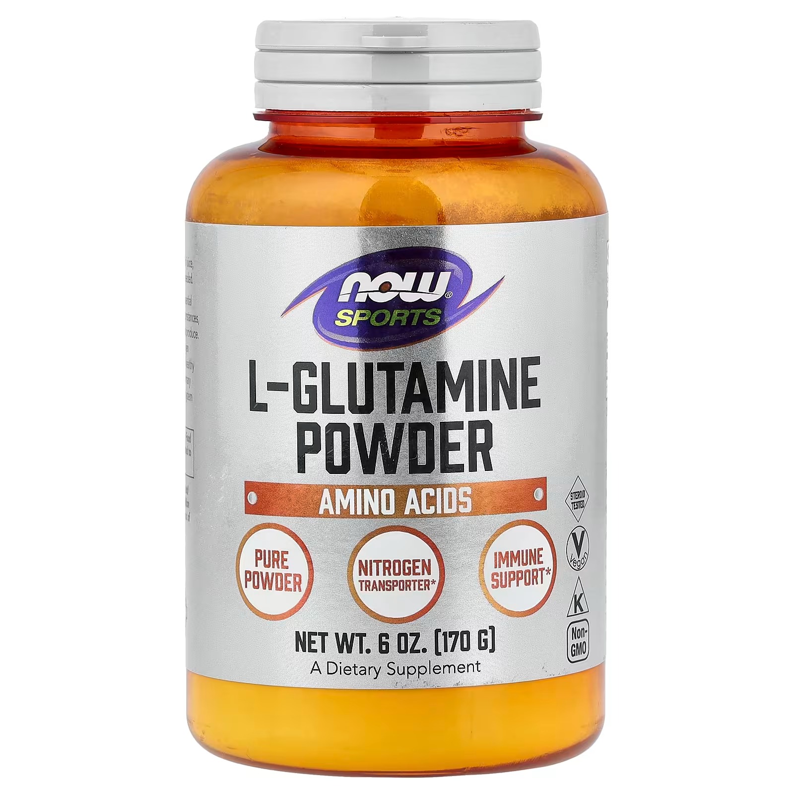 NOW Foods Sports L-Glutamine Powder  (170 g)