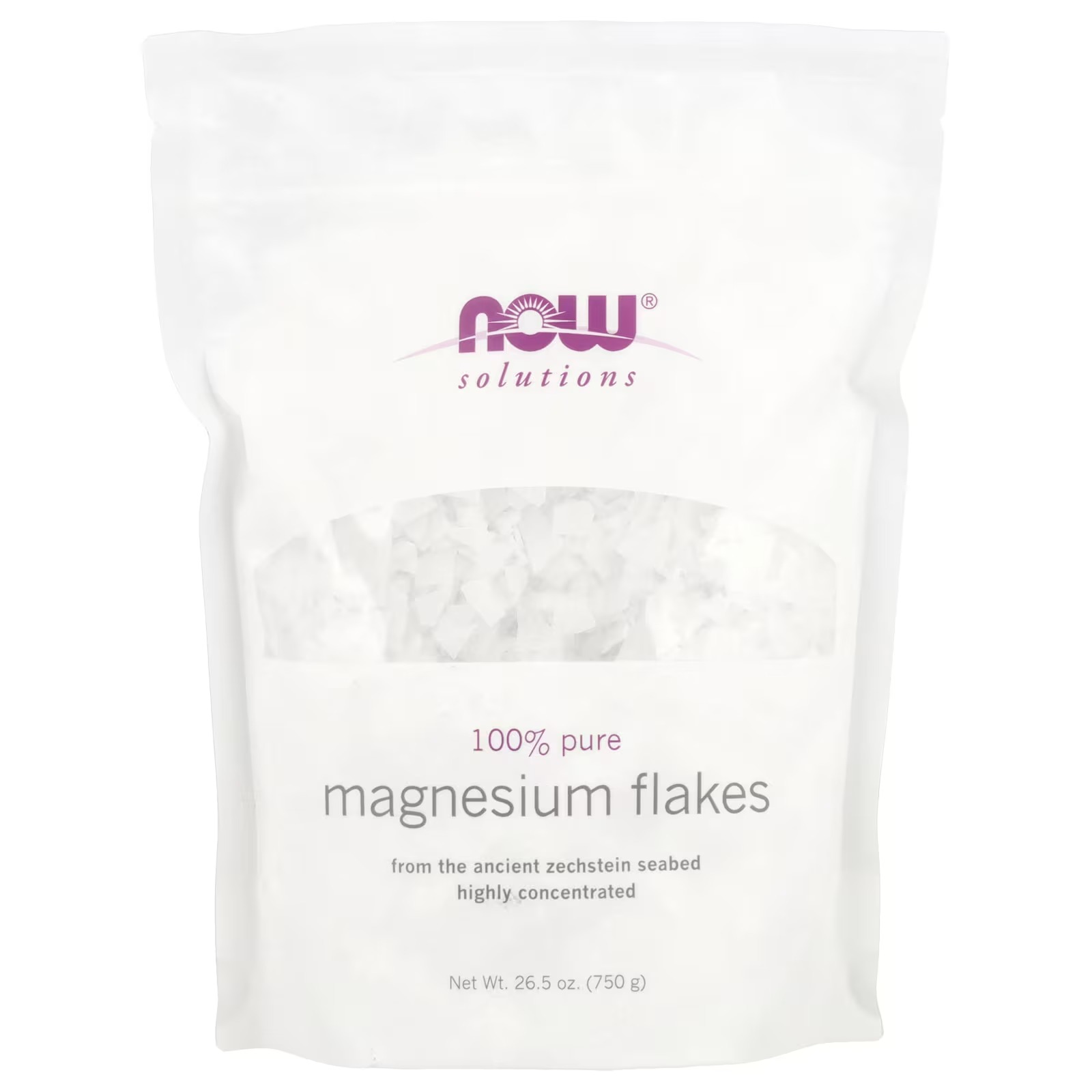 NOW Foods Solutions Magnesium Flakes (750 g)