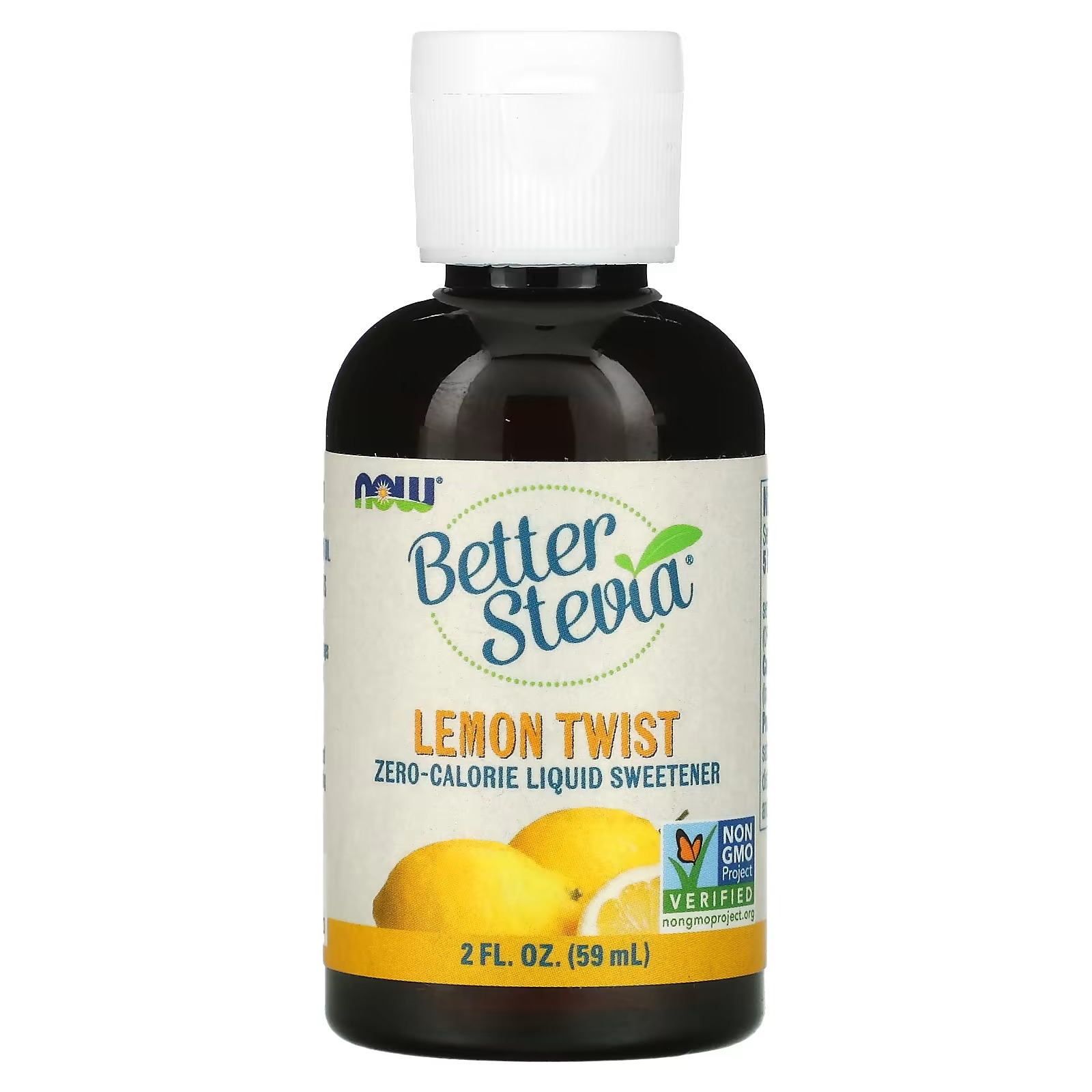 NOW Foods BetterStevia Organic Zero-Calorie Liquid Sweetener Keto Friendly Suitable for Diabetics No Erythritol