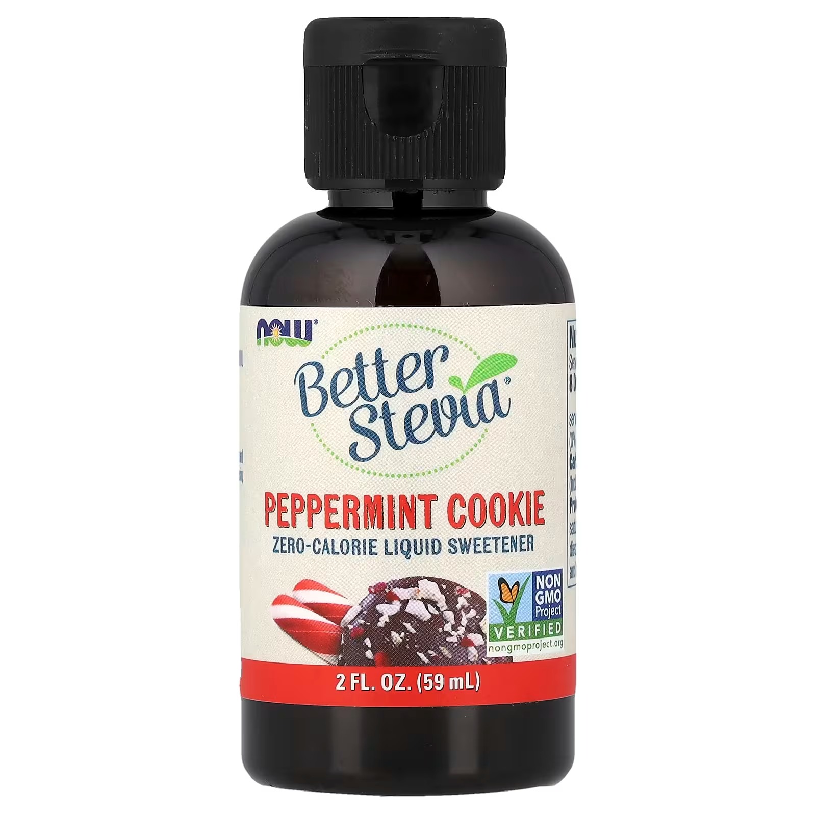 Now Foods Stevia Liq Ext. (Chocolate Peppermint Cookie) 60mL