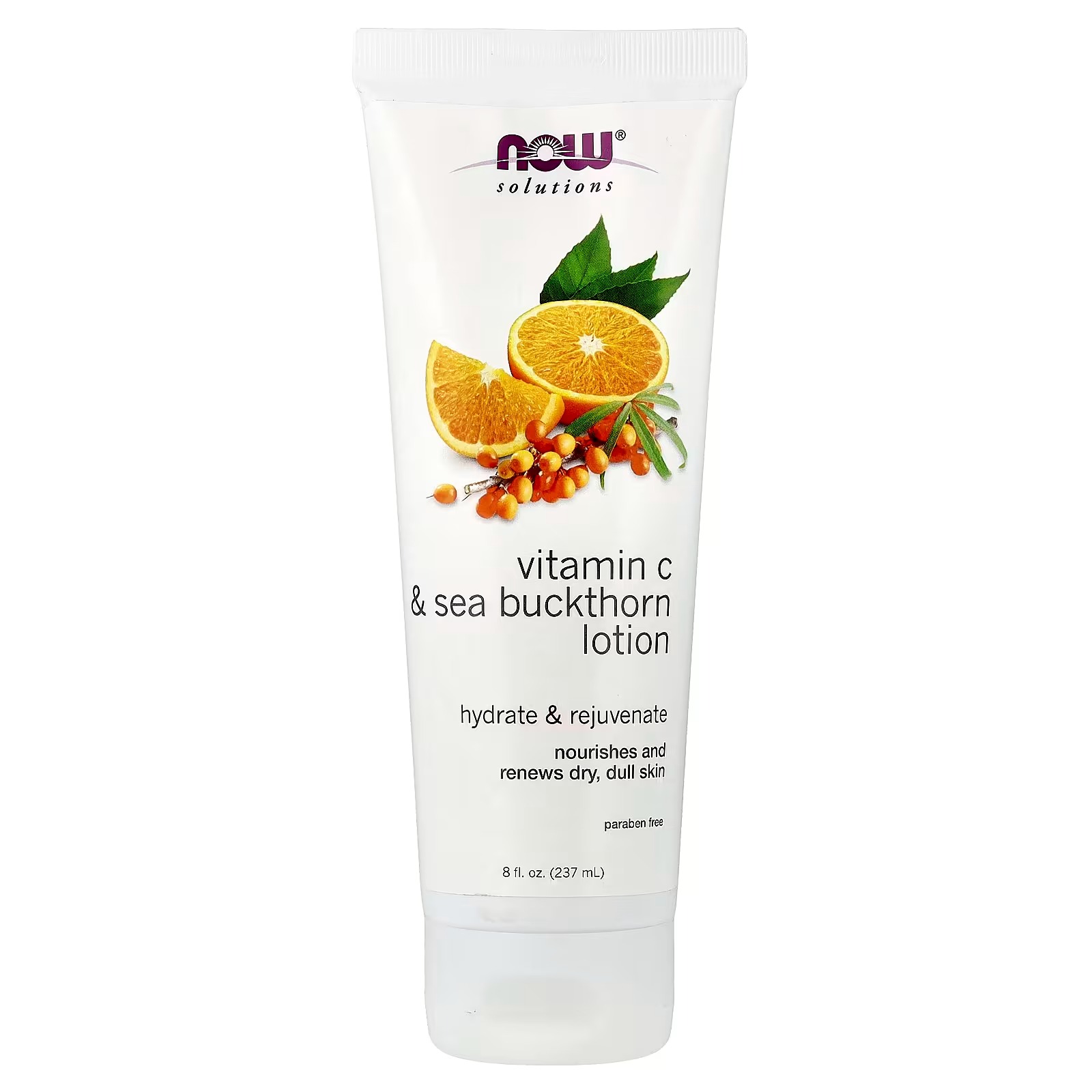 NOW Foods Solutions Vitamin C & Sea Buckthorn Lotion (237 ml)