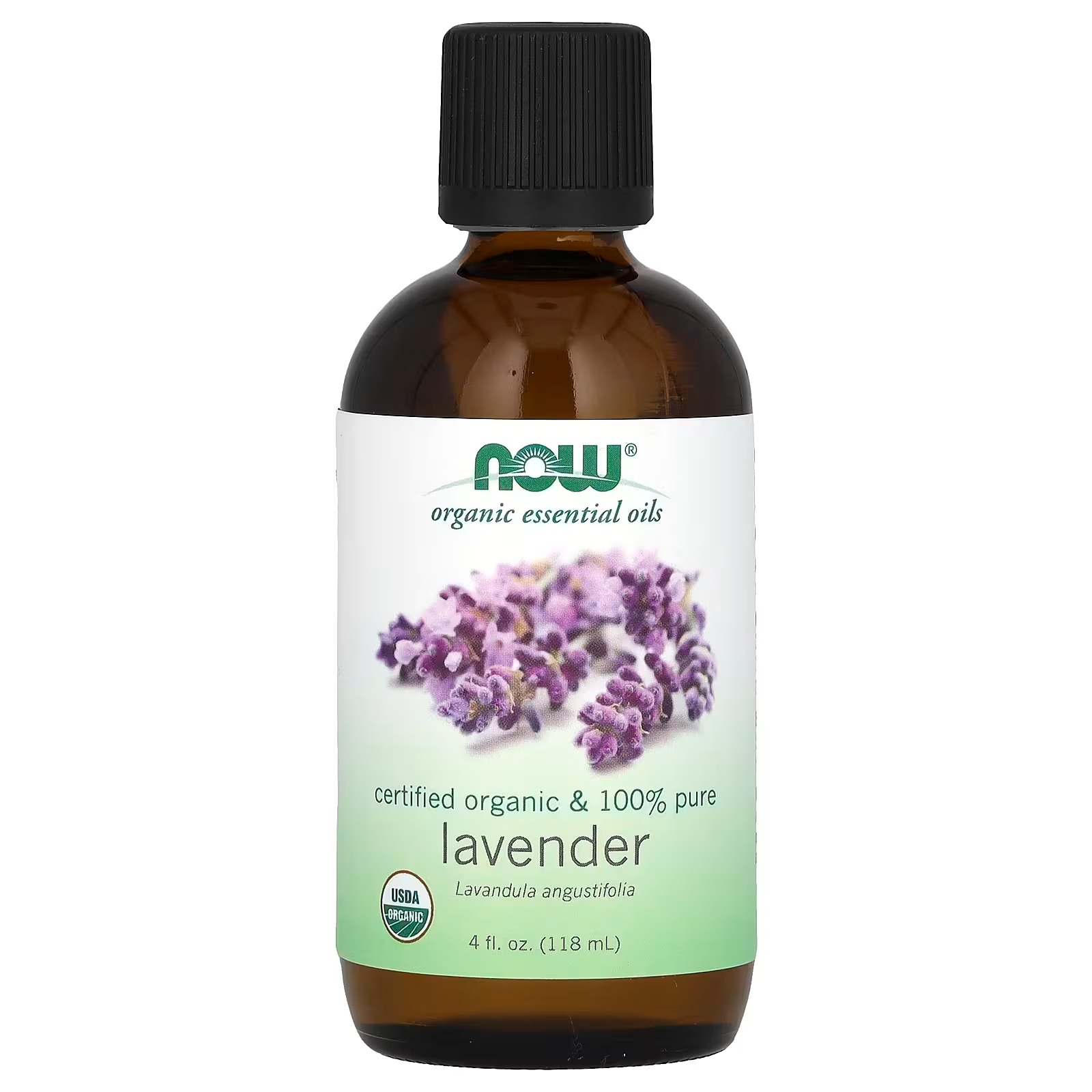 NOW Foods Organic Essential Oils Lavender (118 ml)