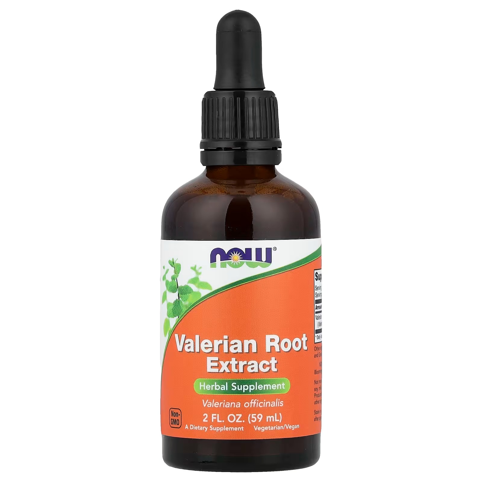 NOW Foods Valerian Root Extract Liquid (Valeriana officinalis) 59 ml
