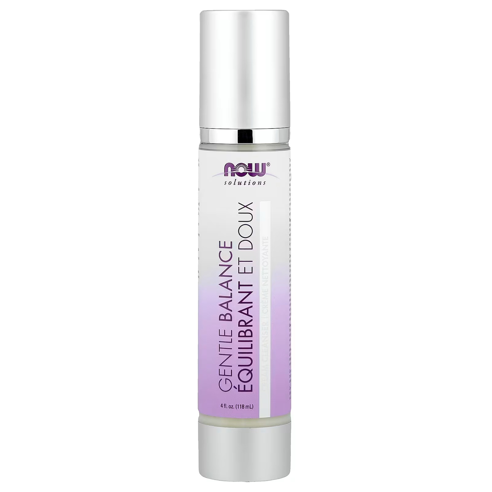 NOW Foods Solutions Gentle Balance Cream Cleanser (118 ml)