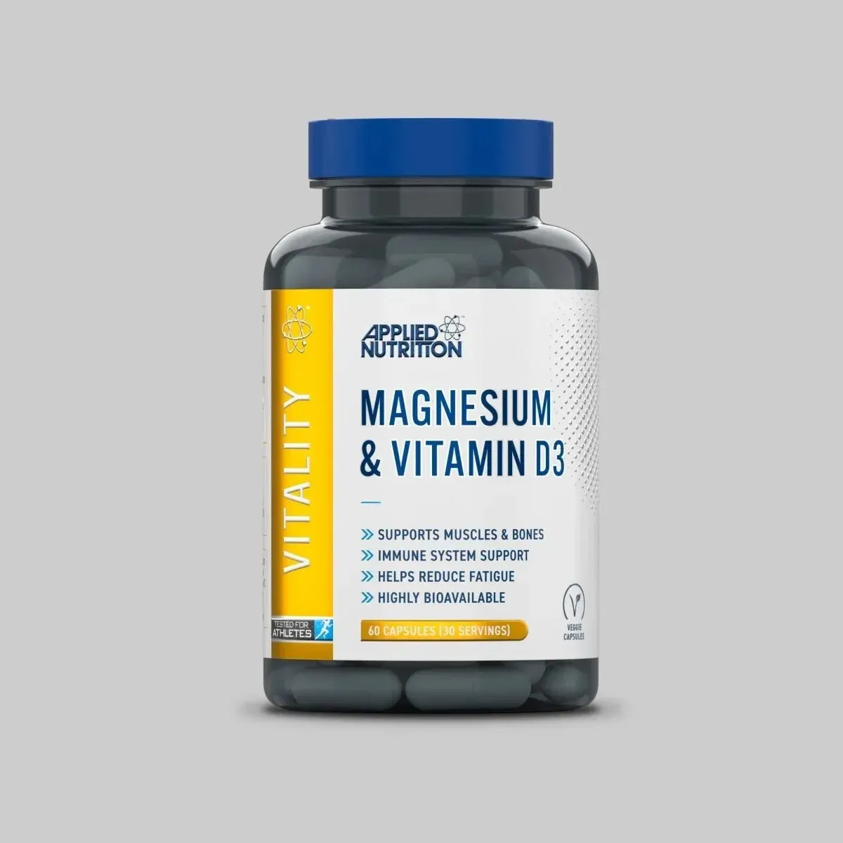Applied Nutrition Magnesium & Vitamin D3 Best Immune Support 60 Capsules