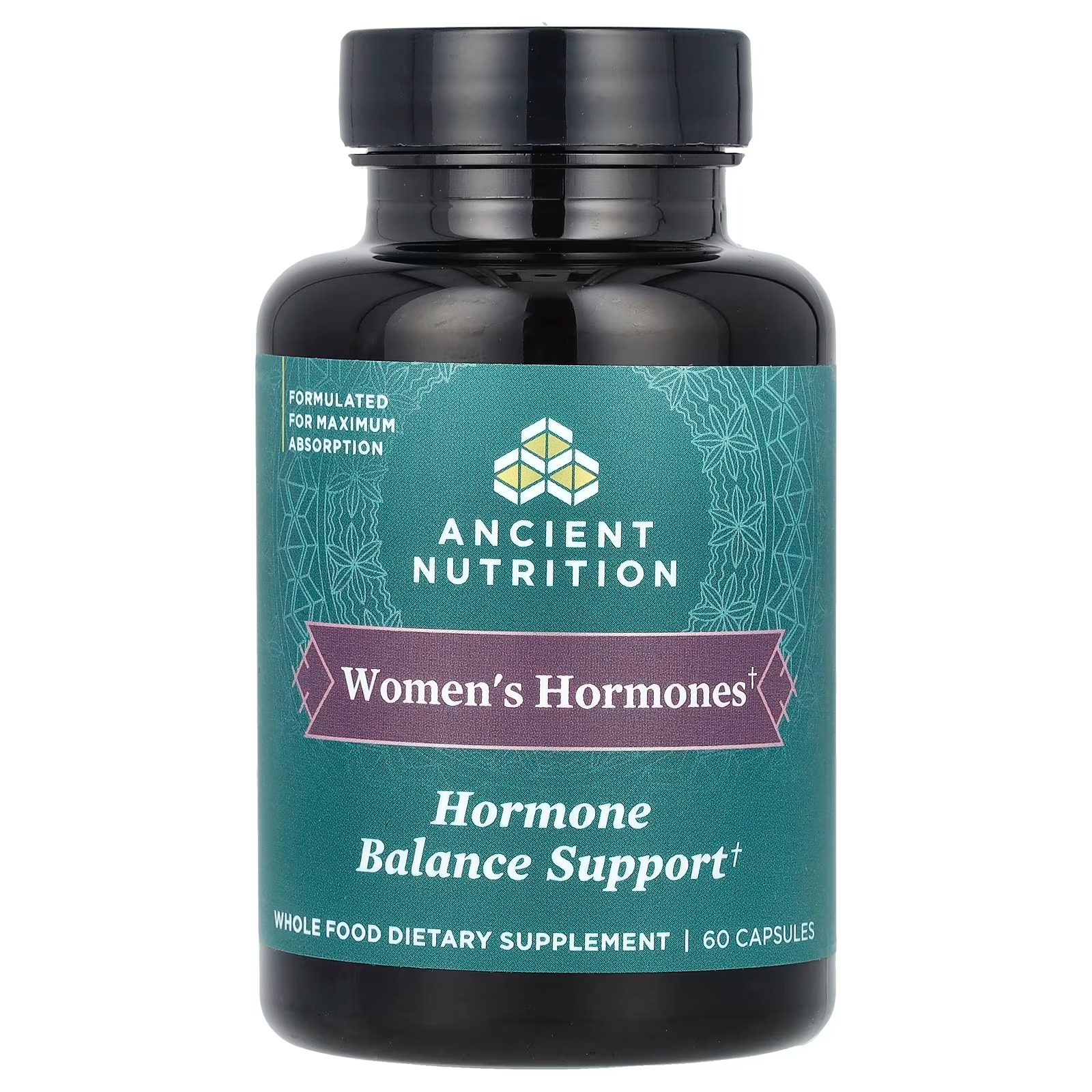 Ancient Nutrition Women’s Hormones Capsules – Hormone Balance & Women’s Wellness Supplement