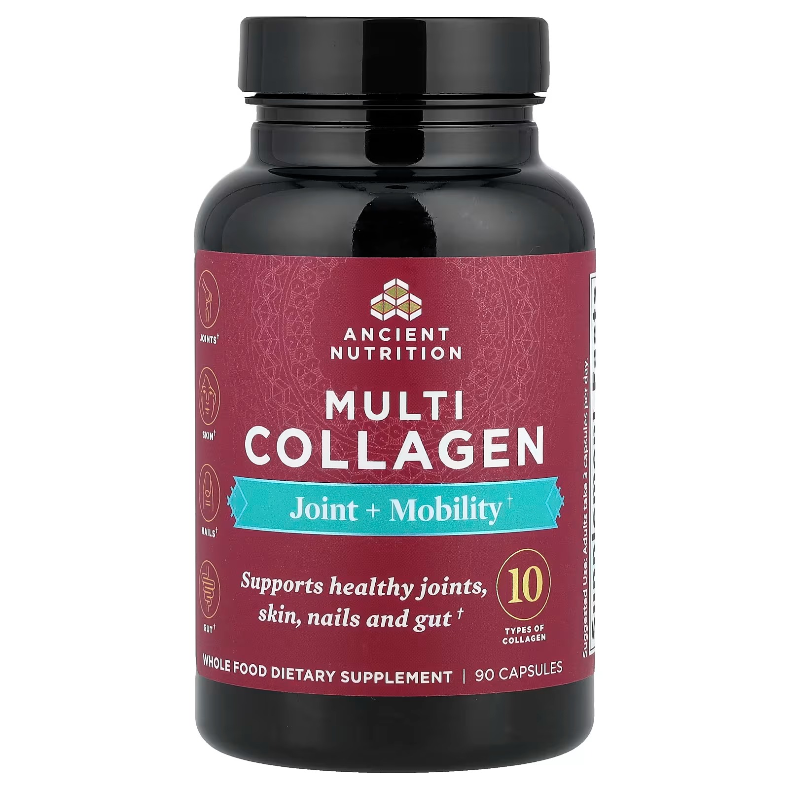 Ancient Nutrition Hydrolyzed Multi Collagen Peptides Capsules – Collagen Supplement for Daily Wellness