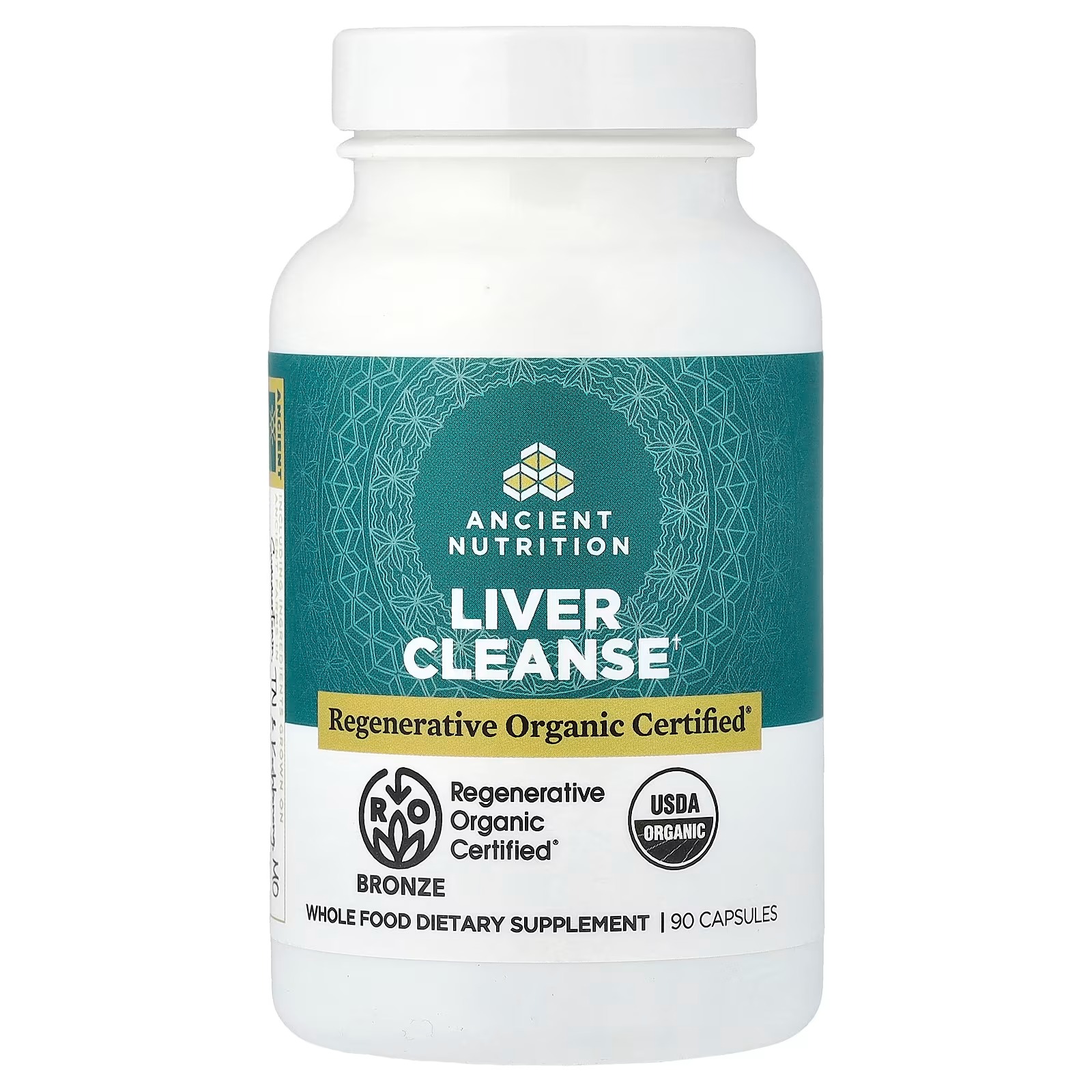 Ancient Nutrition Liver Detox Capsules – Liver Support & Daily Wellness Supplement