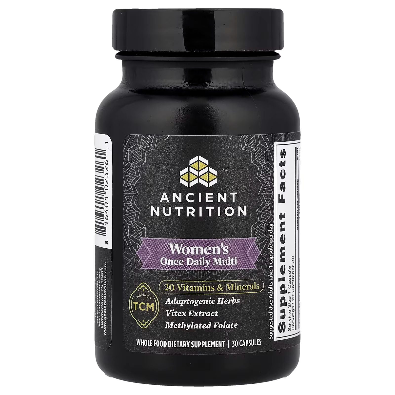Ancient Nutrition Methylated Multivitamin for Women – Once Daily, Women’s Daily Multivitamin Supplement