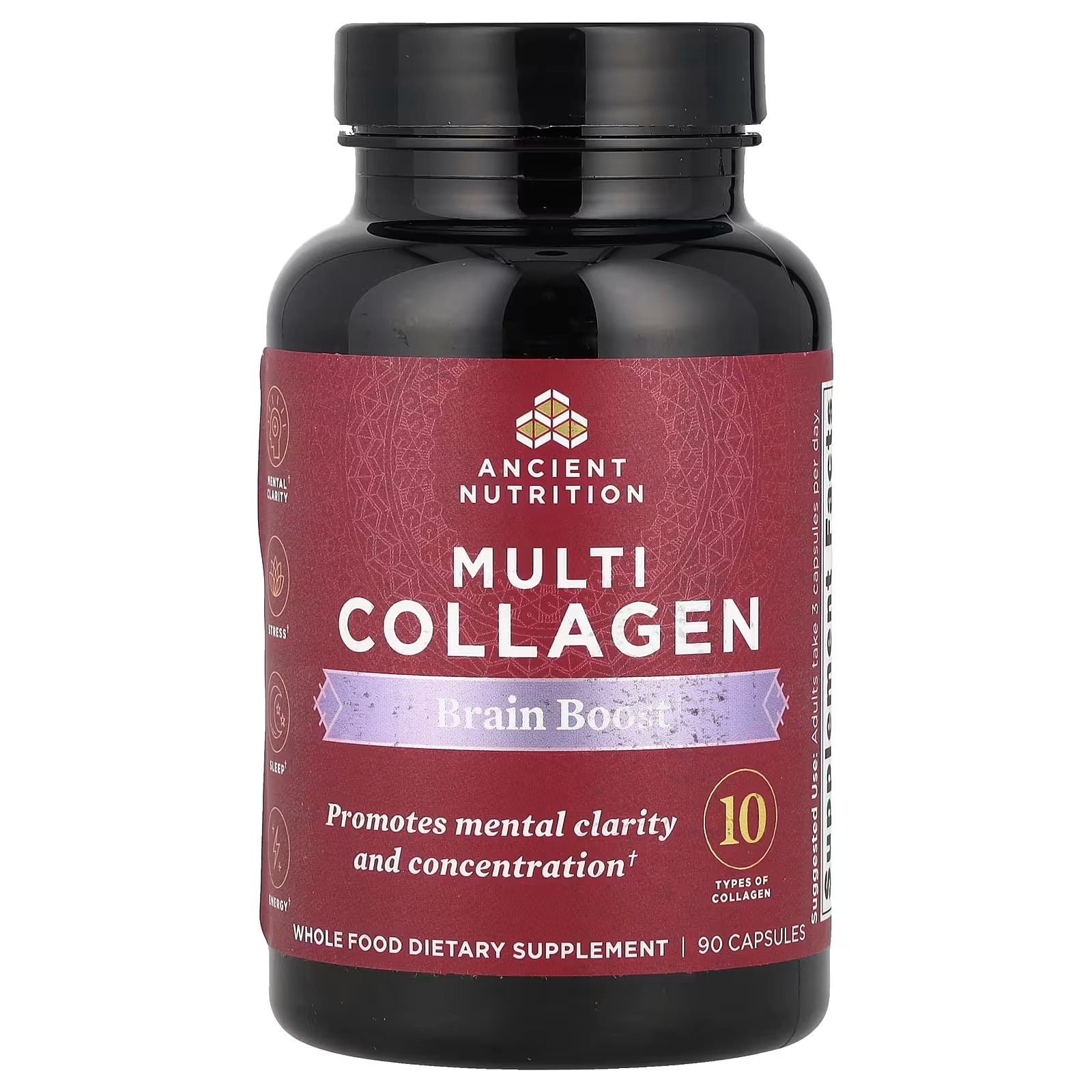 SEO-Optimized Product Title: Ancient Nutrition Hydrolyzed Multi Collagen Peptides Capsules – Brain Boost, Collagen Supplement