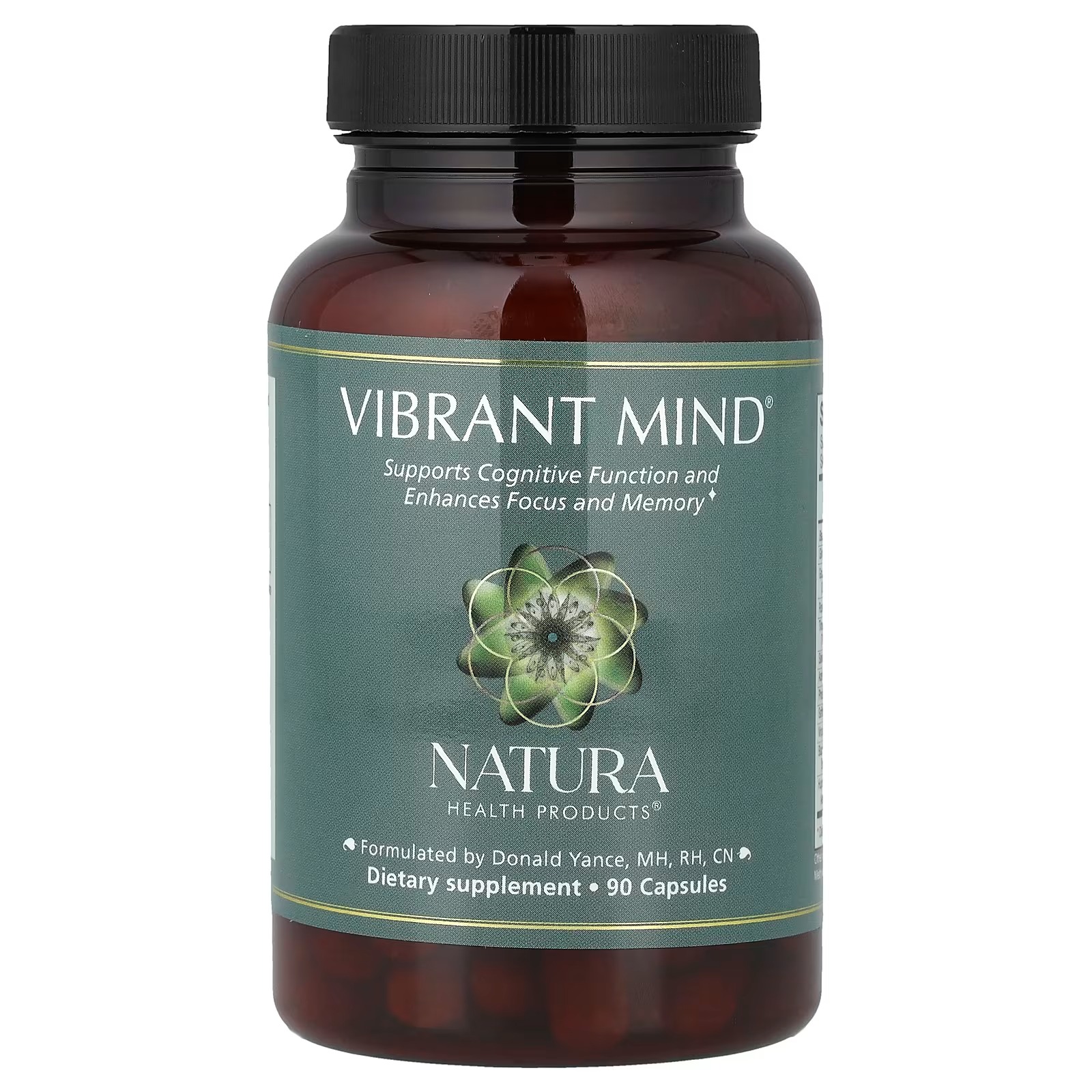 Natura Health Products Vibrant Mind 90 Capsules – Premium Brain & Cognitive Wellness Supplement