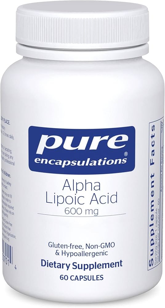 ALA 600mg Alpha Lipoic Acid Supplement – Daily Wellness Support