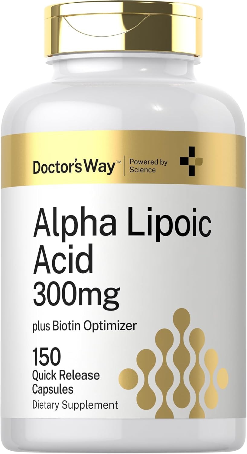 Doctor’s Way Alpha Lipoic Acid 300mg – Antioxidant Supplement