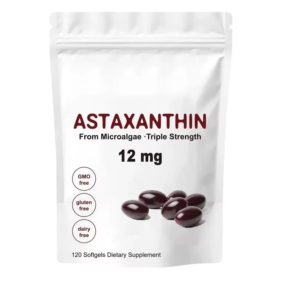 Micro Ingredients Astaxanthin 12mg 120 Softgels with MCT Oil