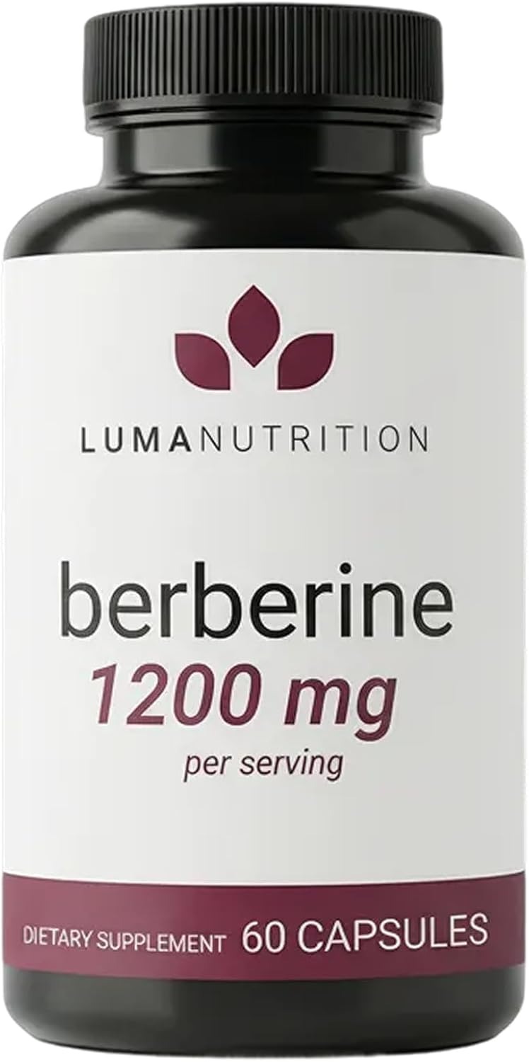Luma Nutrition Berberine 1200mg | Pure Berberine Supplement