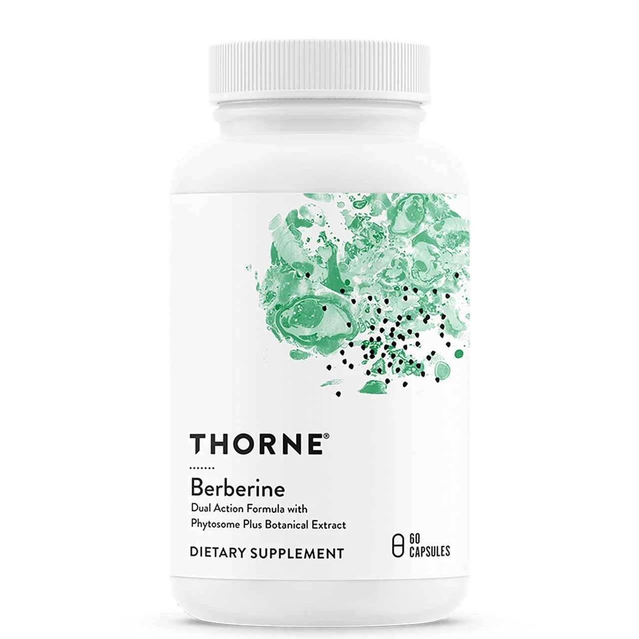 Thorne Berberine 1000mg per Serving | 60 Capsules | 30 Servings