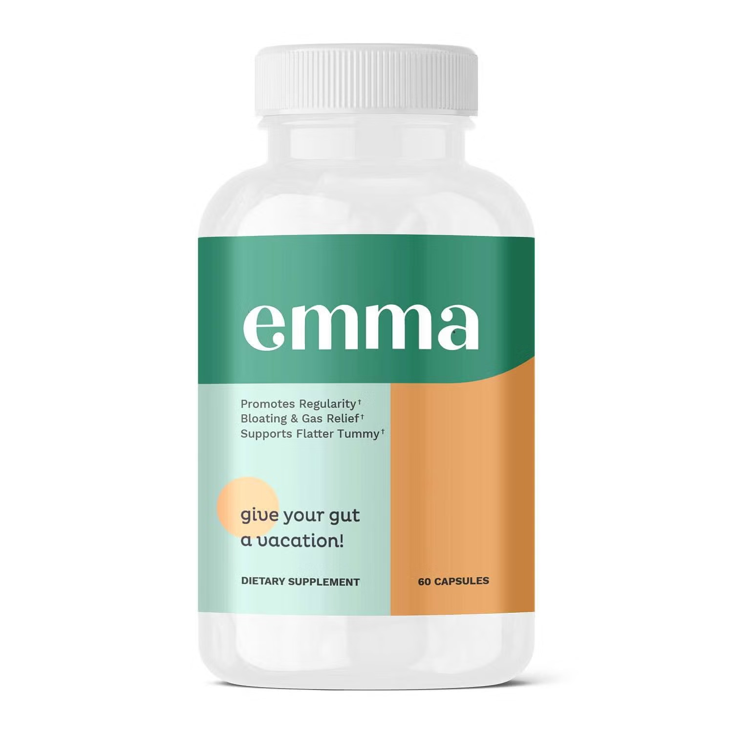 Emma Relief Digestive Support Supplement | Constipation, Gas & Bloating Support