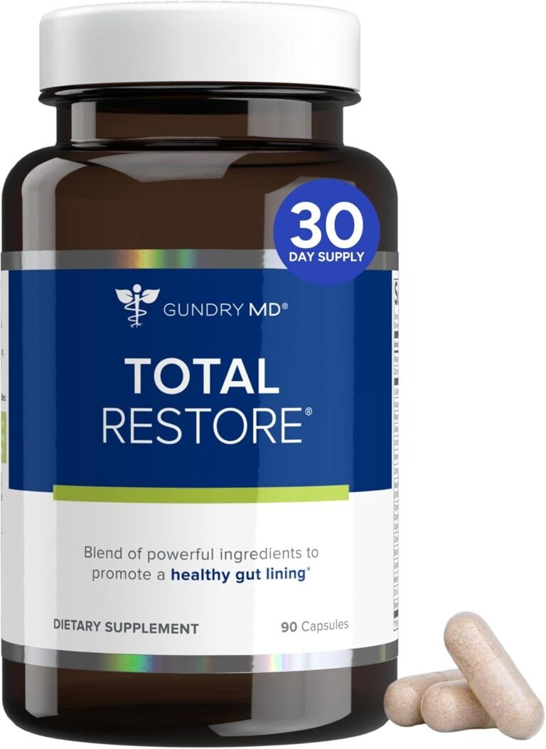 Gundry MD Total Restore | Gut Lining & Digestive Wellness Support | 90 Capsules