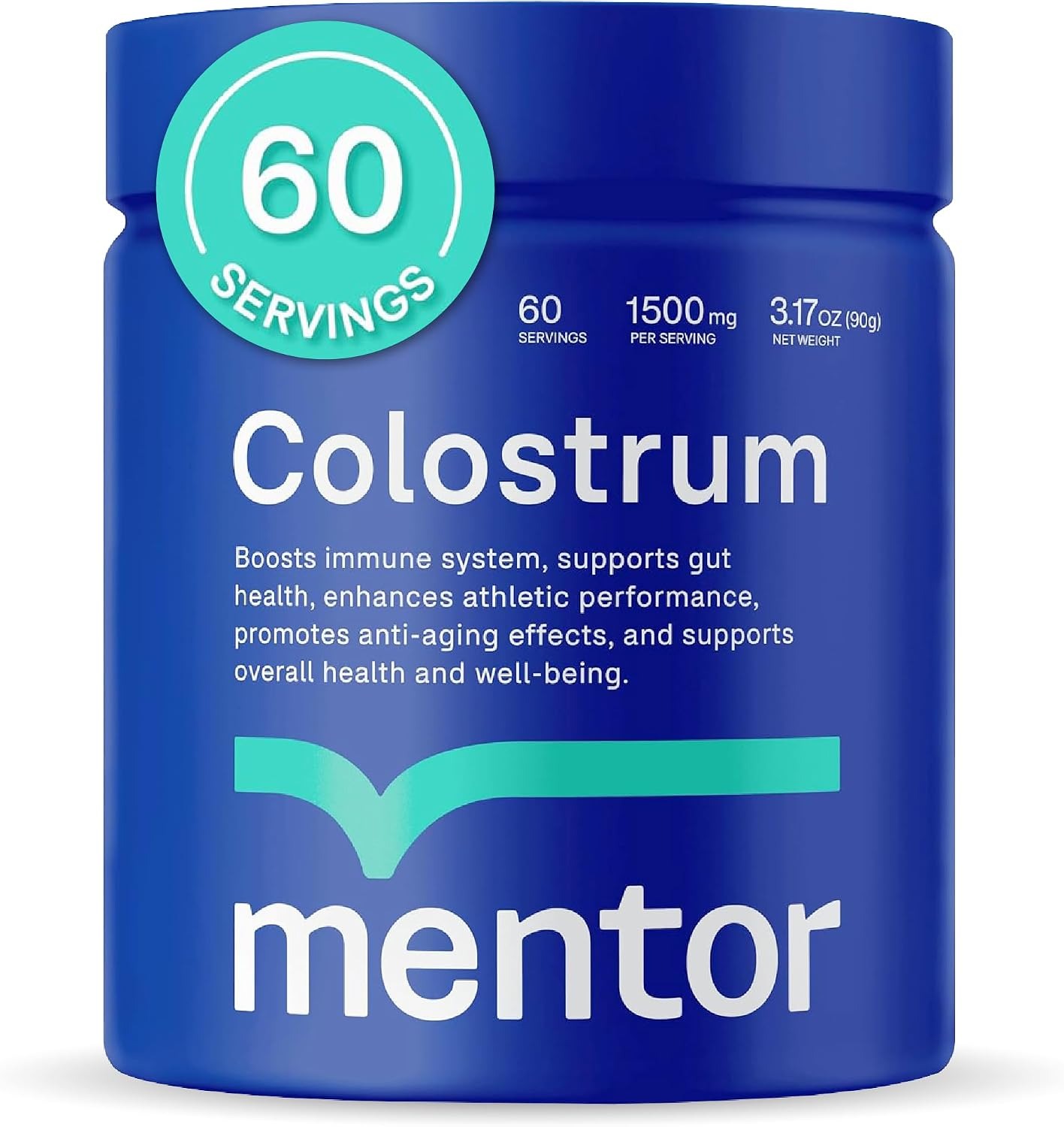 Mentor Organic Bovine Colostrum Powder – Gut & Immune Support