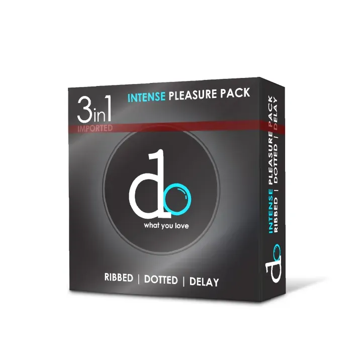DO 3in1 Condoms Pakistan – Intense Pleasure Variety Pack