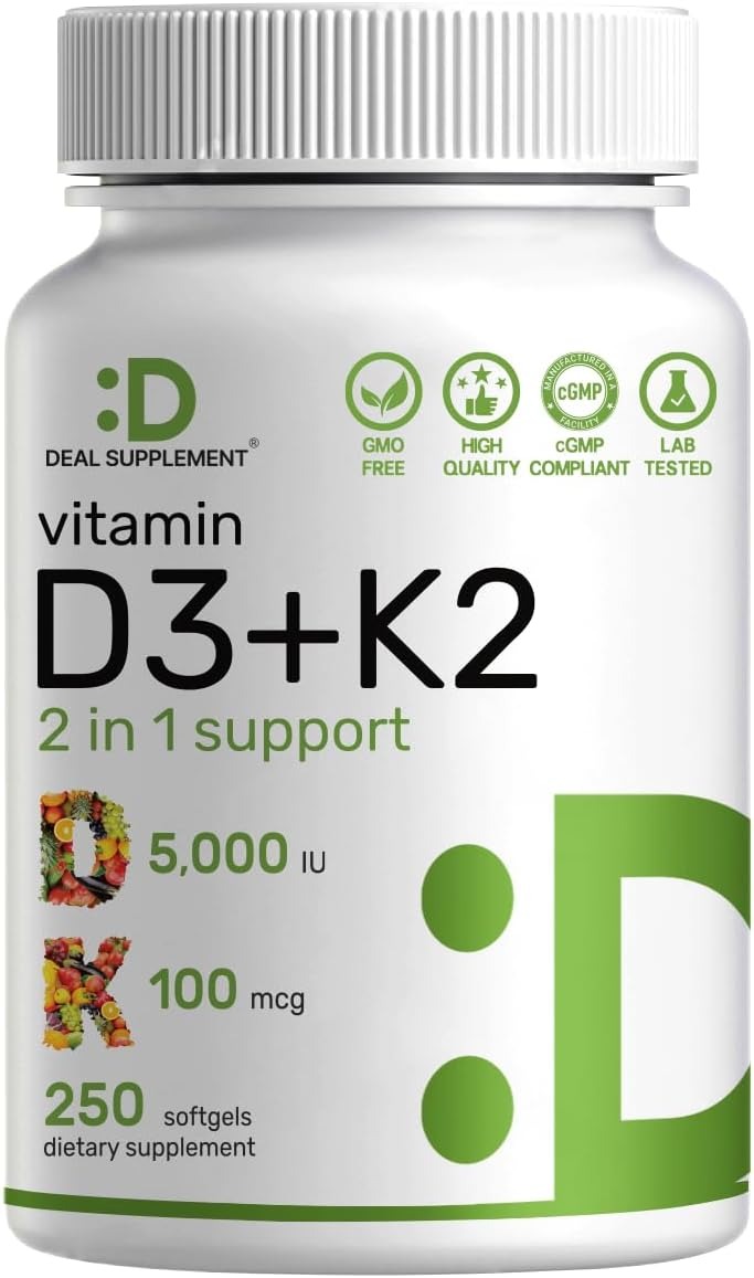 DEAL SUPPLEMENT Vitamin D3 Supplement | Daily Wellness Support