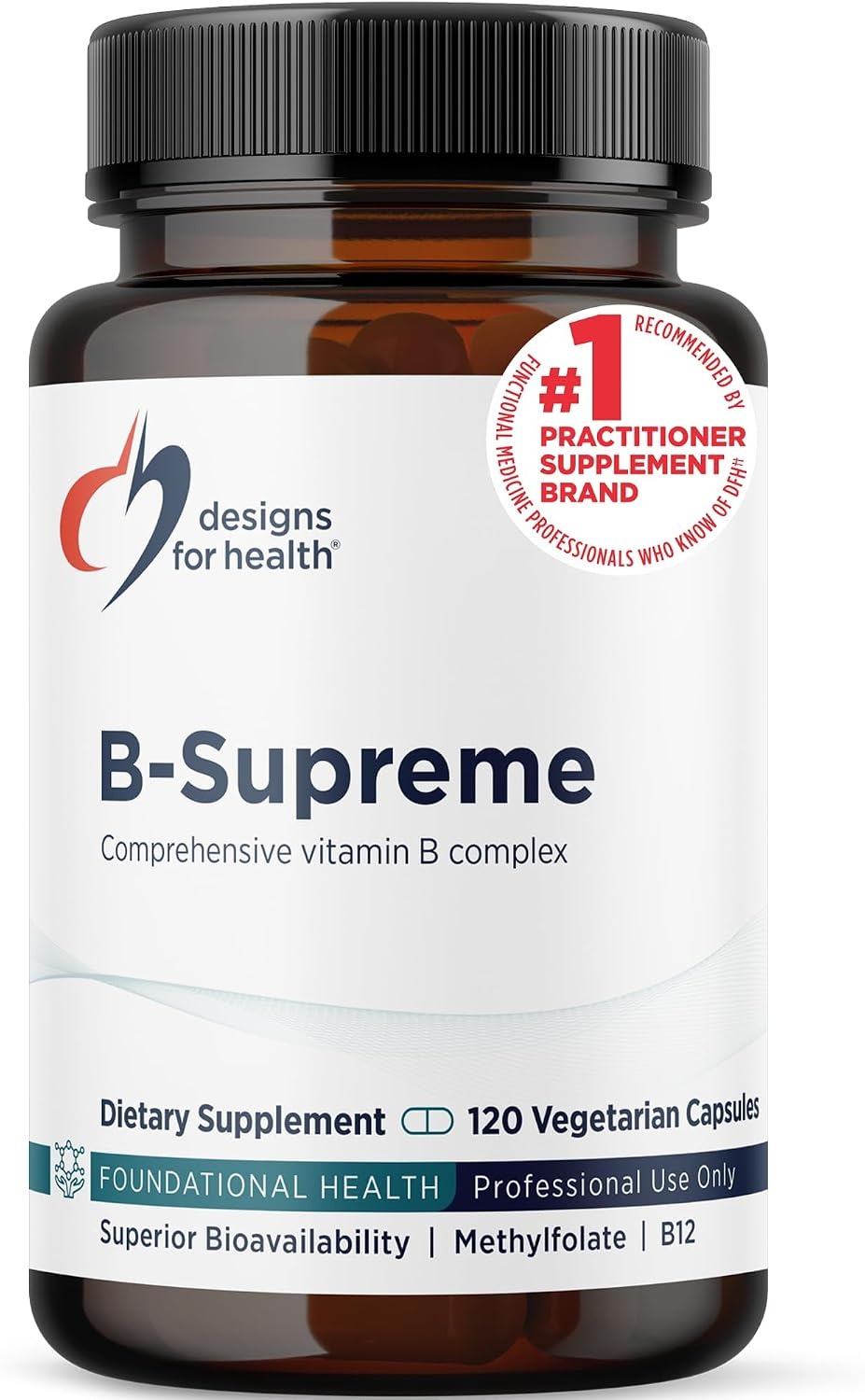 Designs for Health Methylated Multivitamin Supplement | 240 Capsules