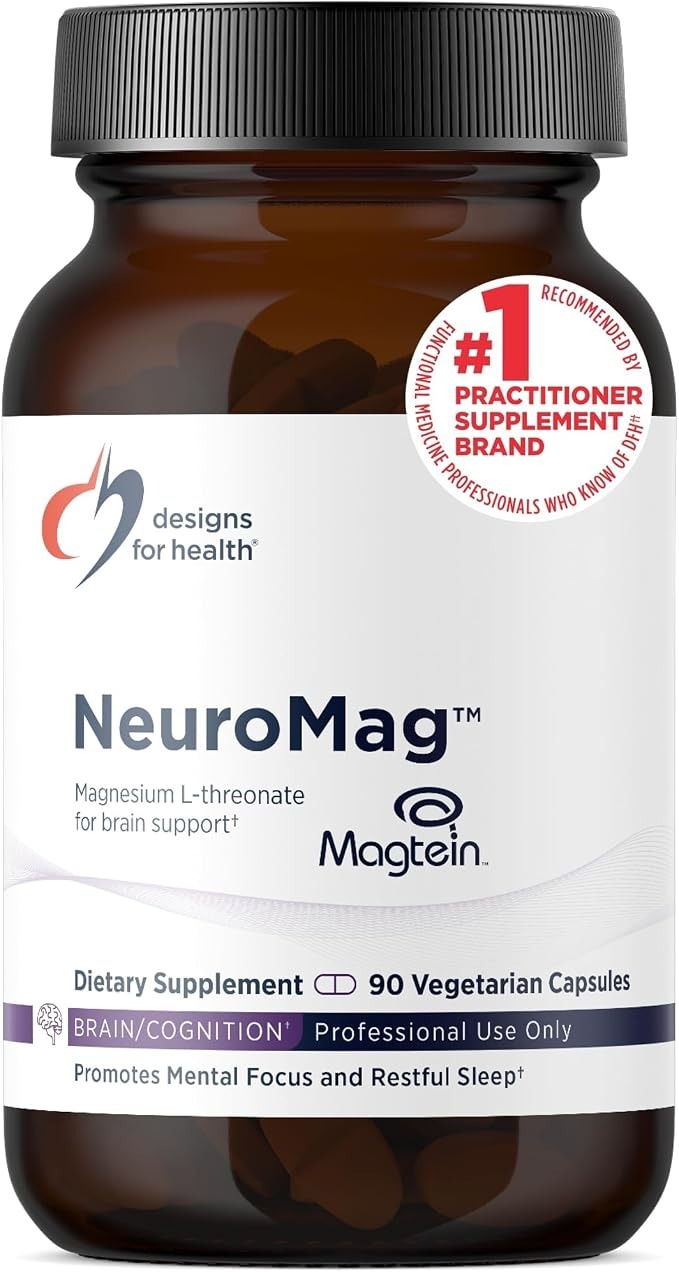 Designs for Health NeuroMag | Magnesium L-Threonate | 90 Capsules