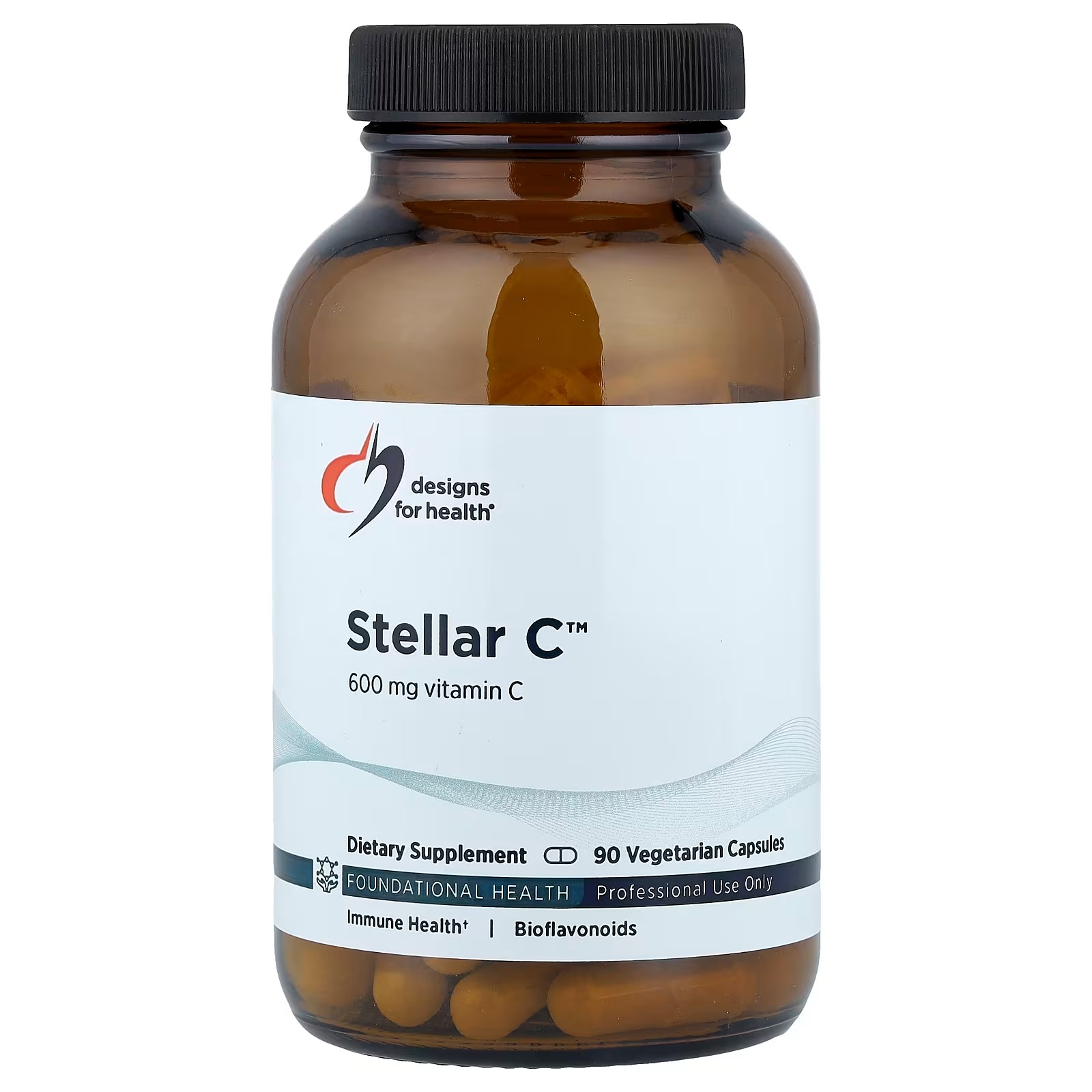 Designs for Health Stellar C | Vitamin C Supplement | 90 Capsules