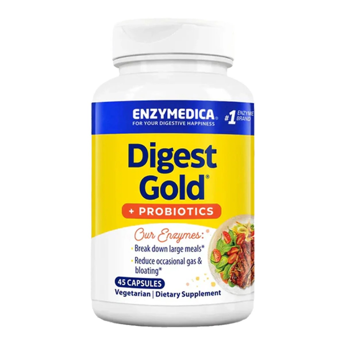 Digest Gold + Probiotics | Digestive Enzymes & Probiotic Supplement